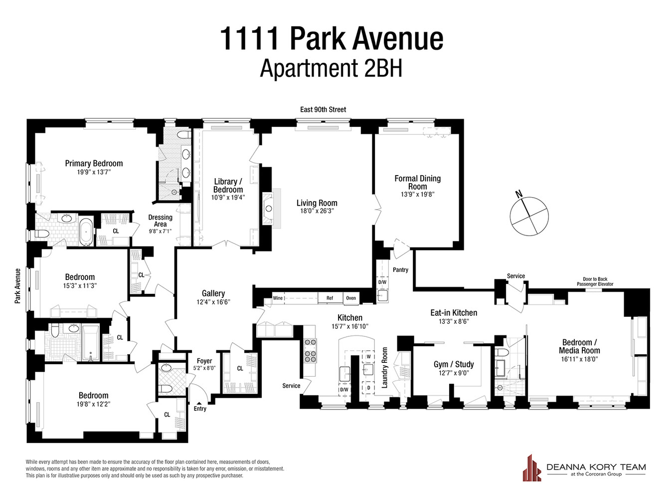 1111 PARK Avenue 2BH
