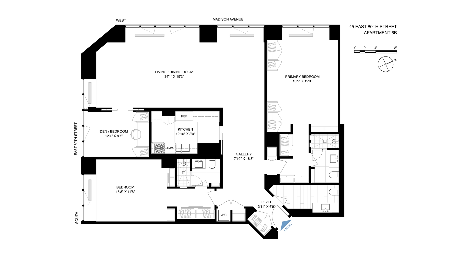 45 E 80TH Street 6B