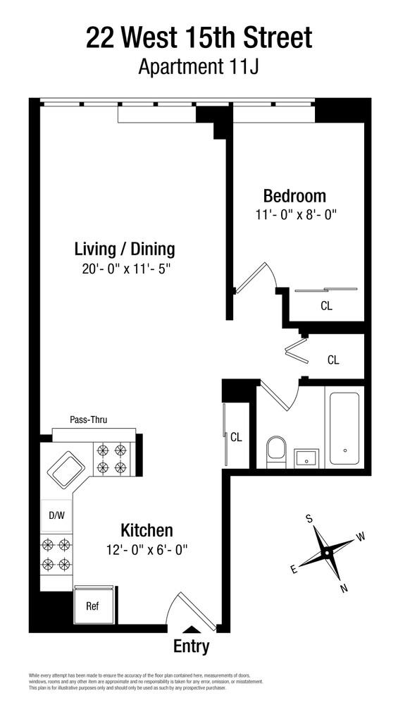 22 W 15TH Street 11J