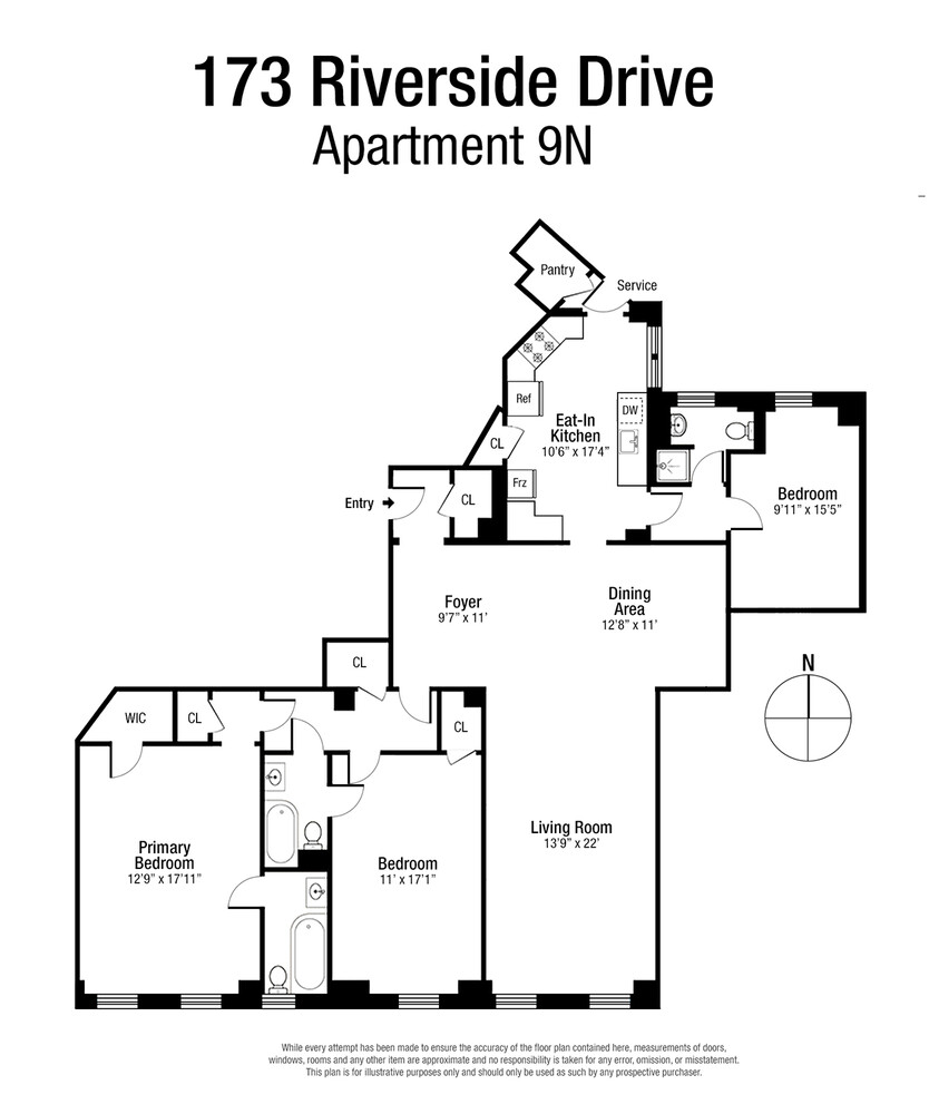 173-175 RIVERSIDE Drive 9N