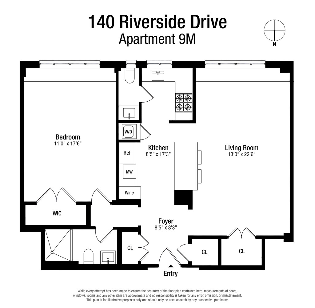 140 RIVERSIDE Drive 9M