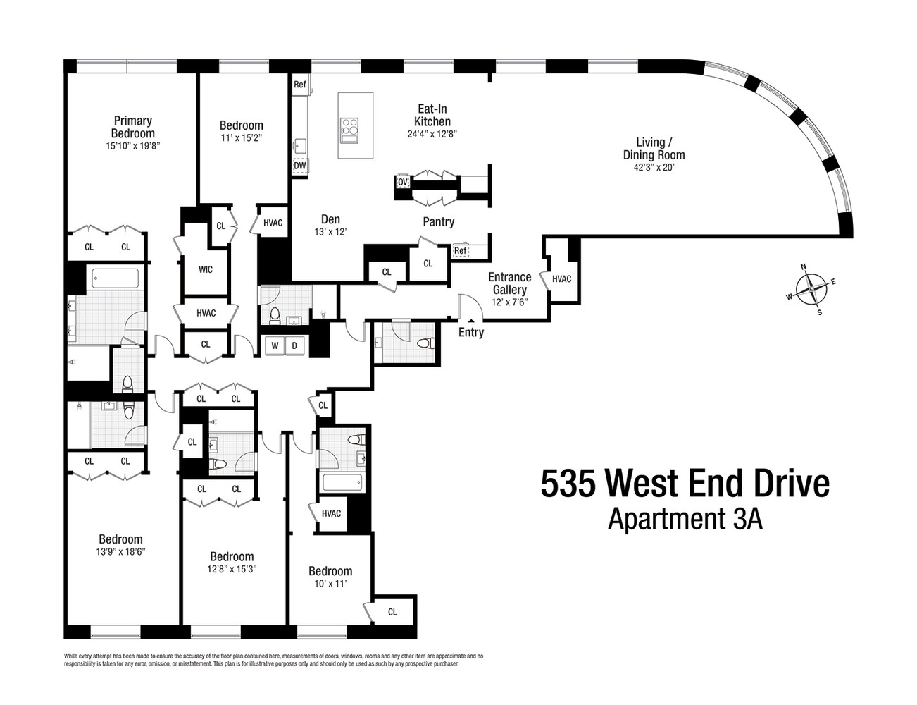 535 W END Avenue 3A