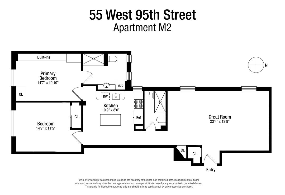 55 W 95TH Street M2
