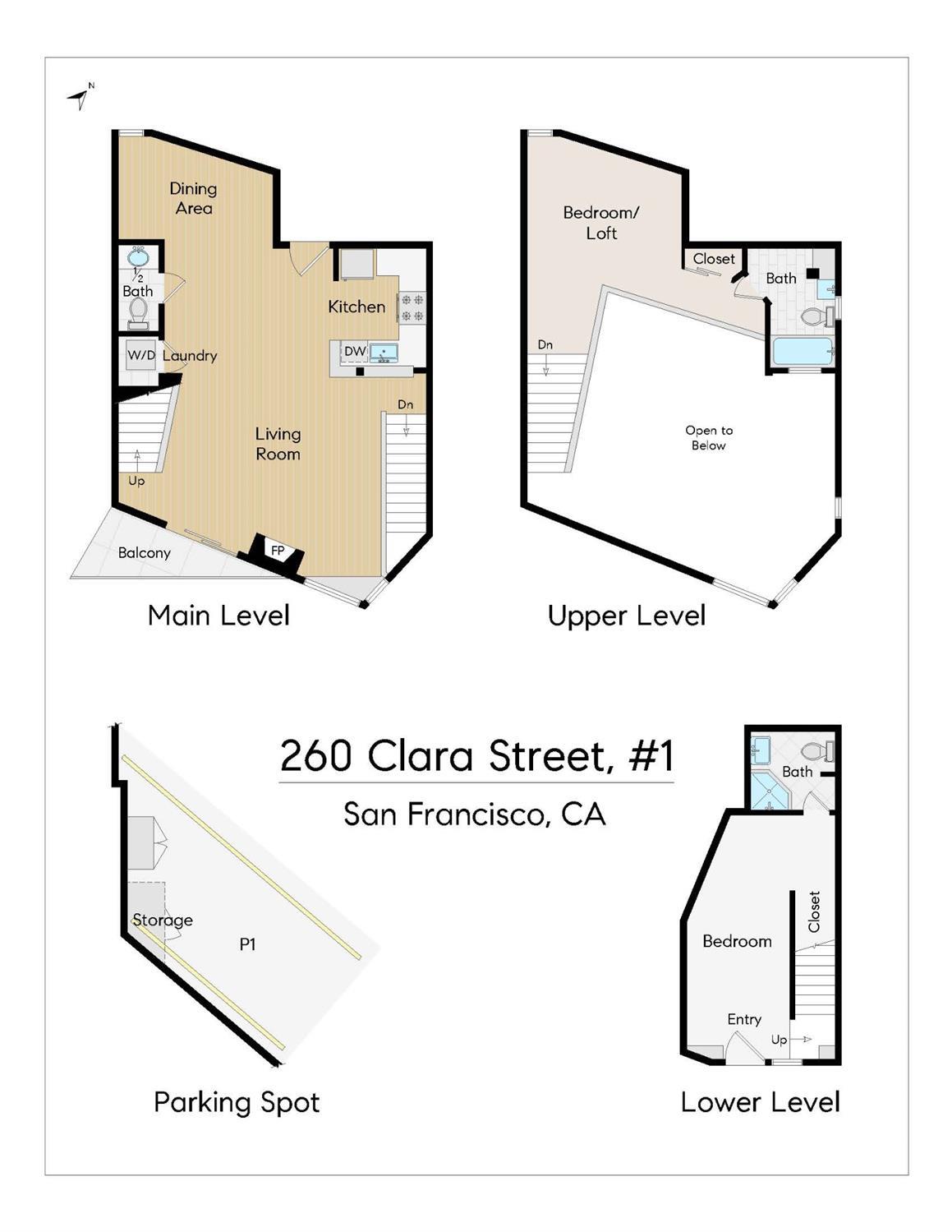 260 Clara Street # 1