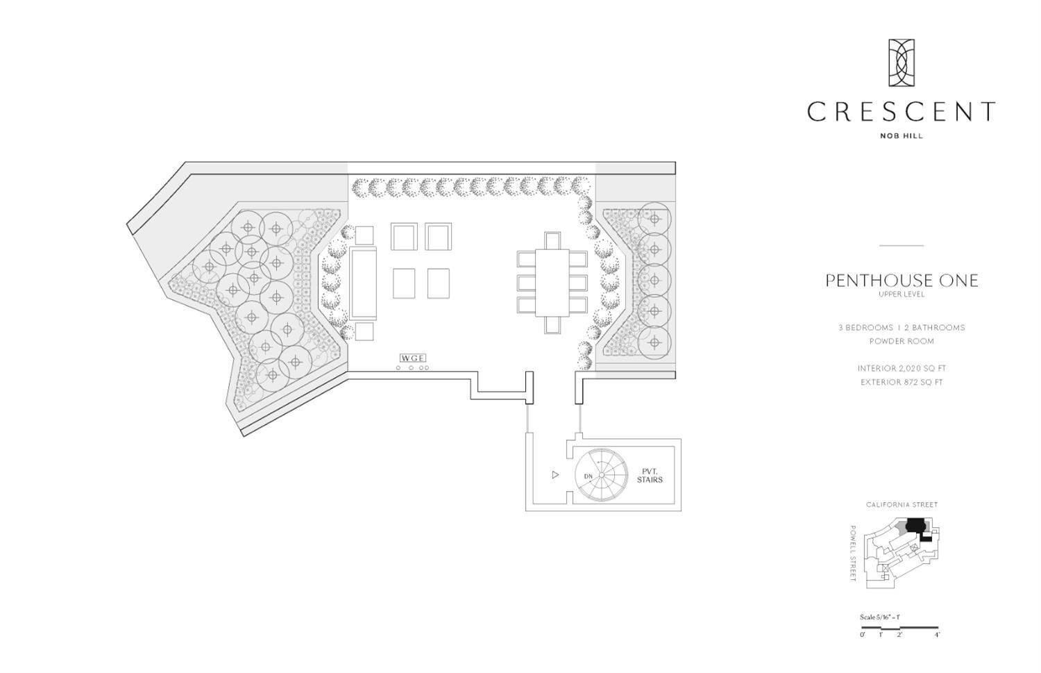 875 California Street # 1 Unit: PH 1