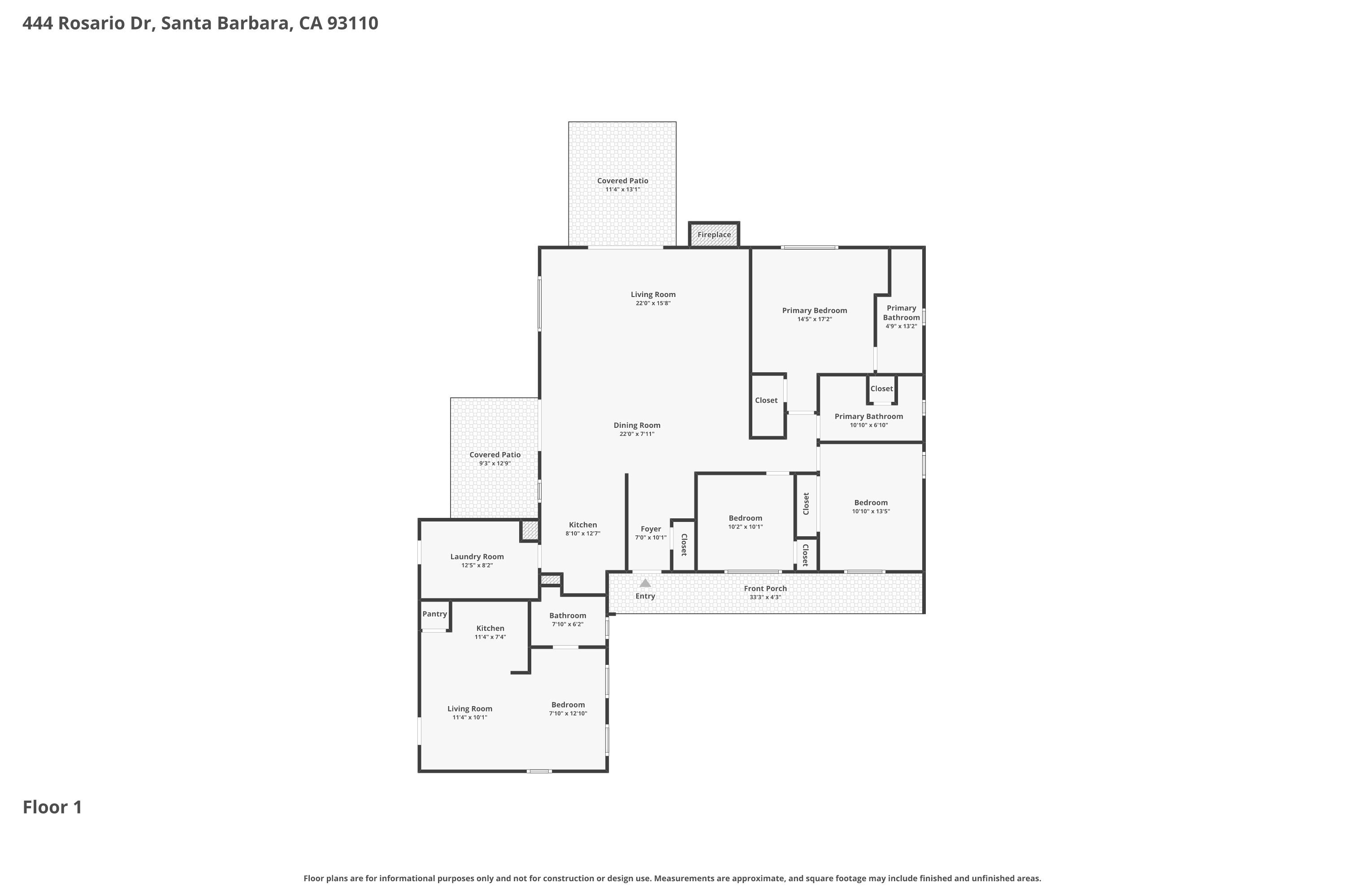 444 Rosario Drive