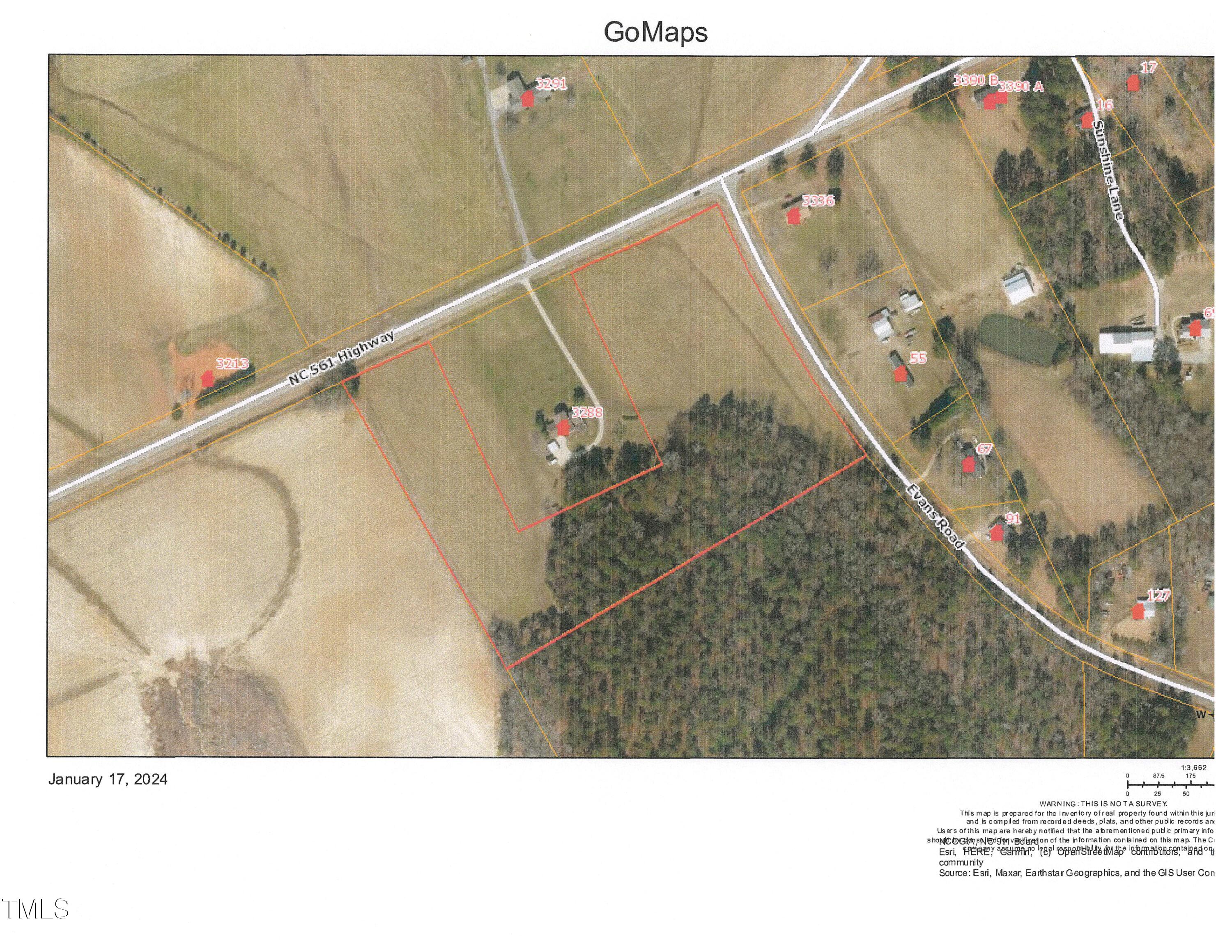 000 Corner Nc 561 Hwy. & Evans Rd.