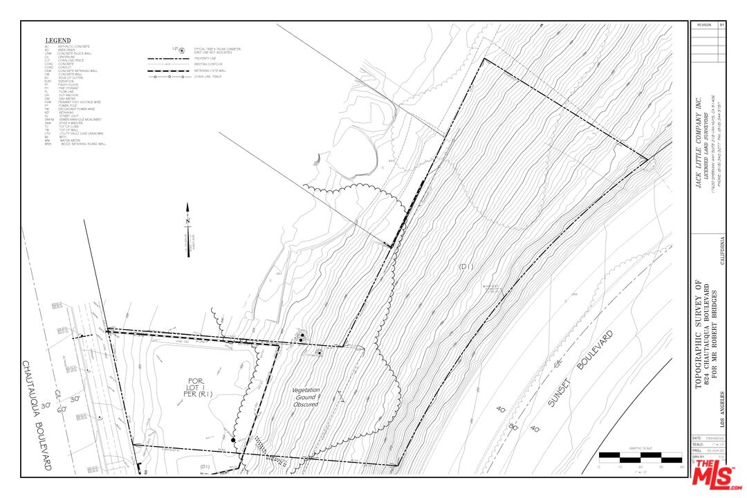 Coveted Chautauqua Rim Lot Above Sunset Blvd | 18,000sqft