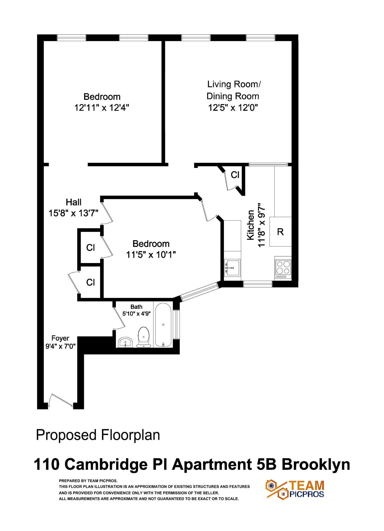 110 Cambridge Place 5B