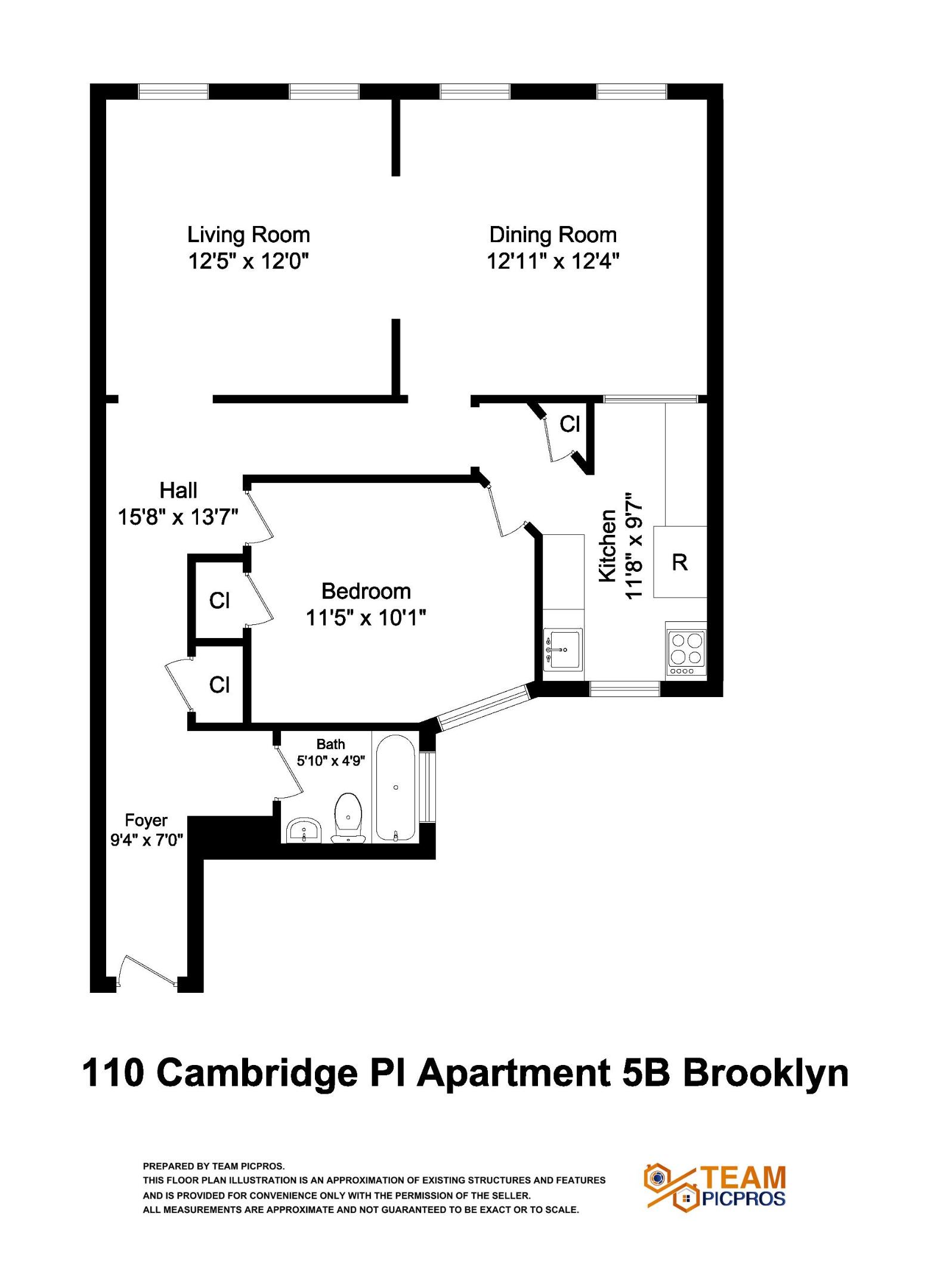 110 Cambridge Place 5B