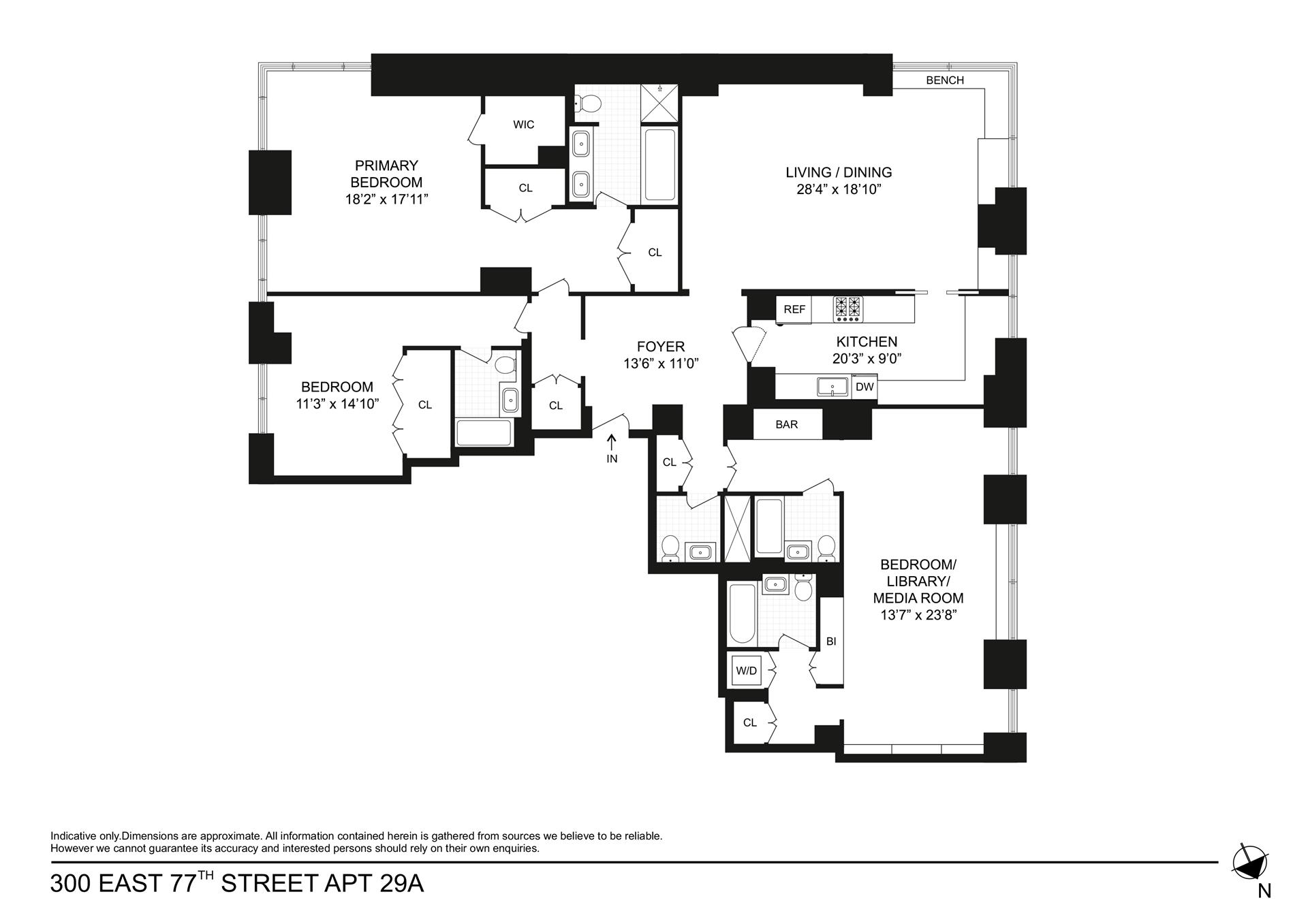 300 E 77TH Street 29A