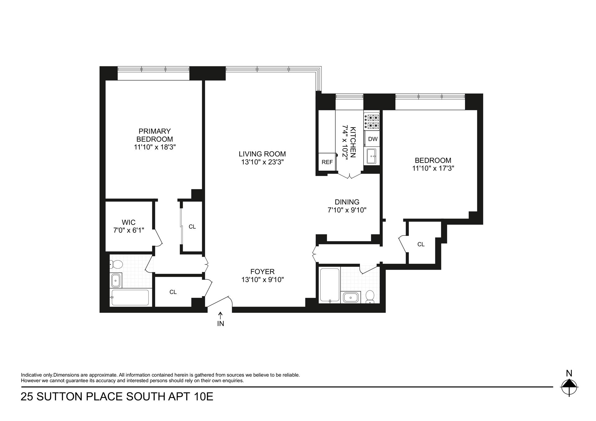 25 SUTTON Place S 10E