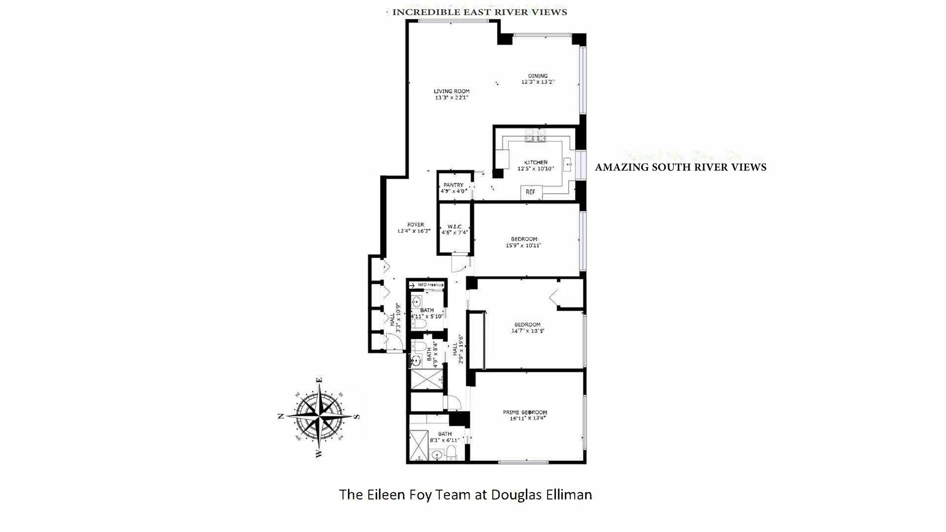 45 SUTTON Place S 9F