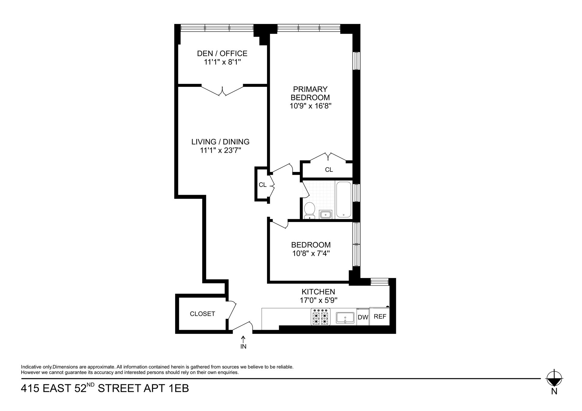 415 E 52ND Street 1EB