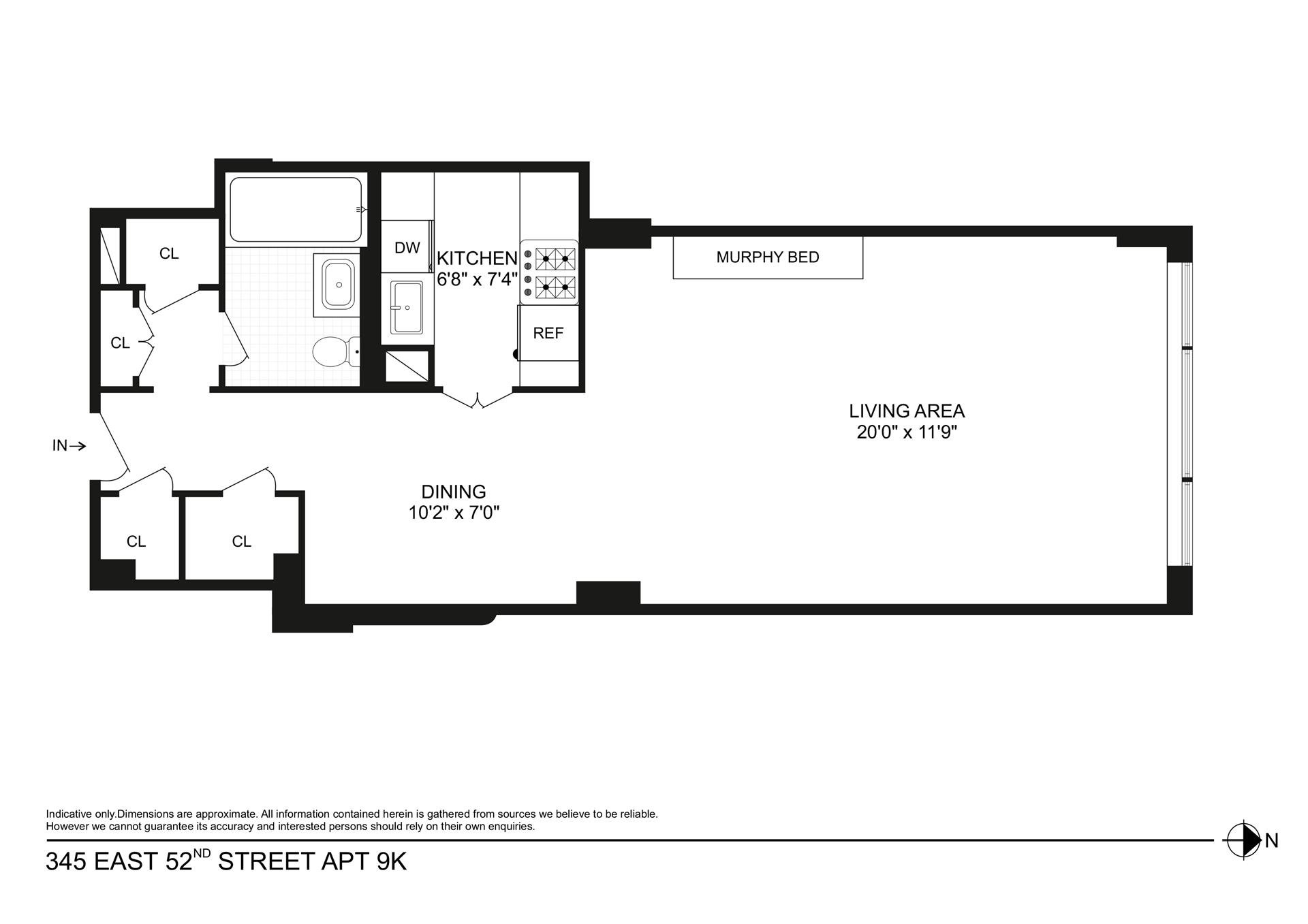 345 E 52ND Street 9K