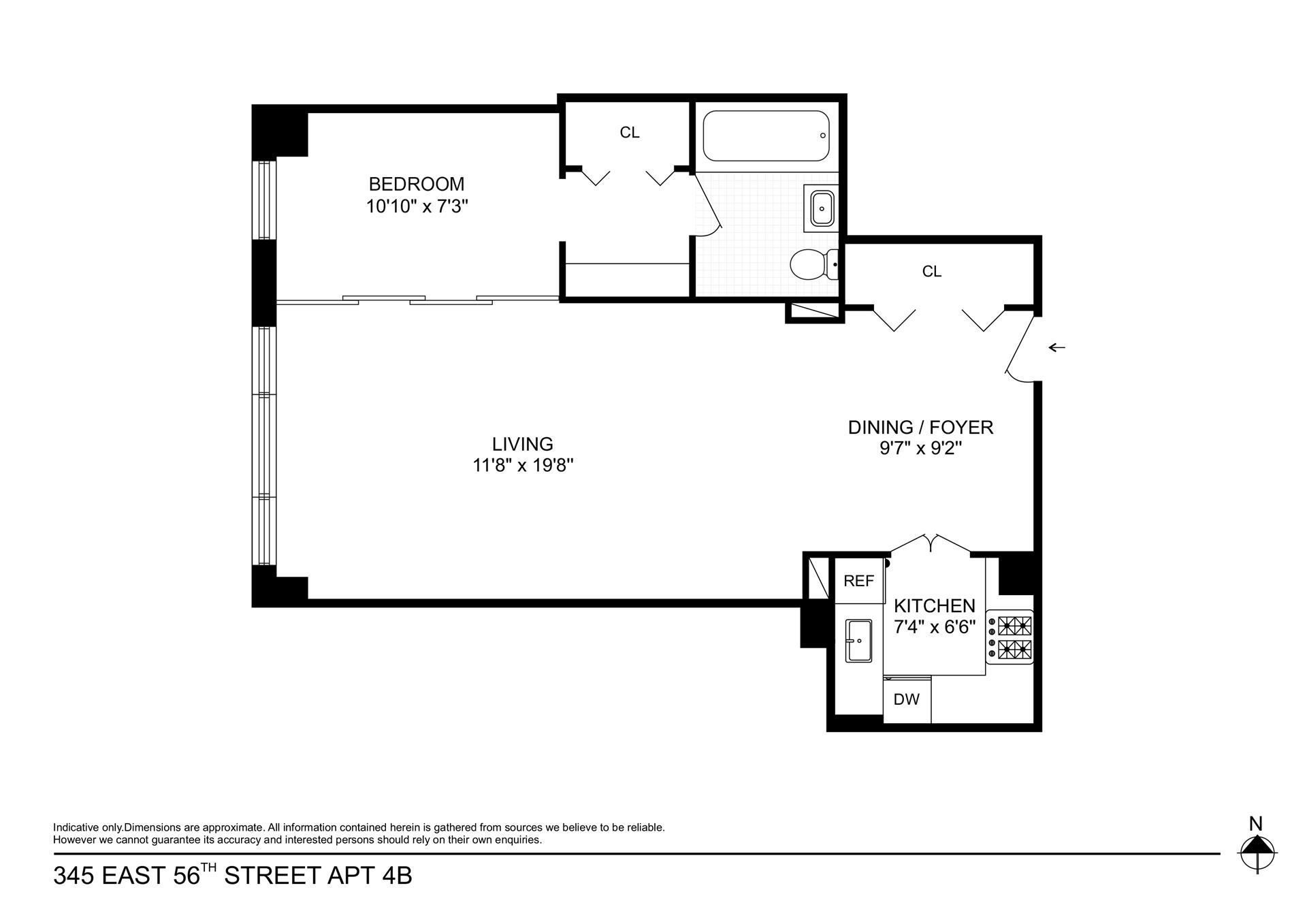 345 E 56TH Street 4B