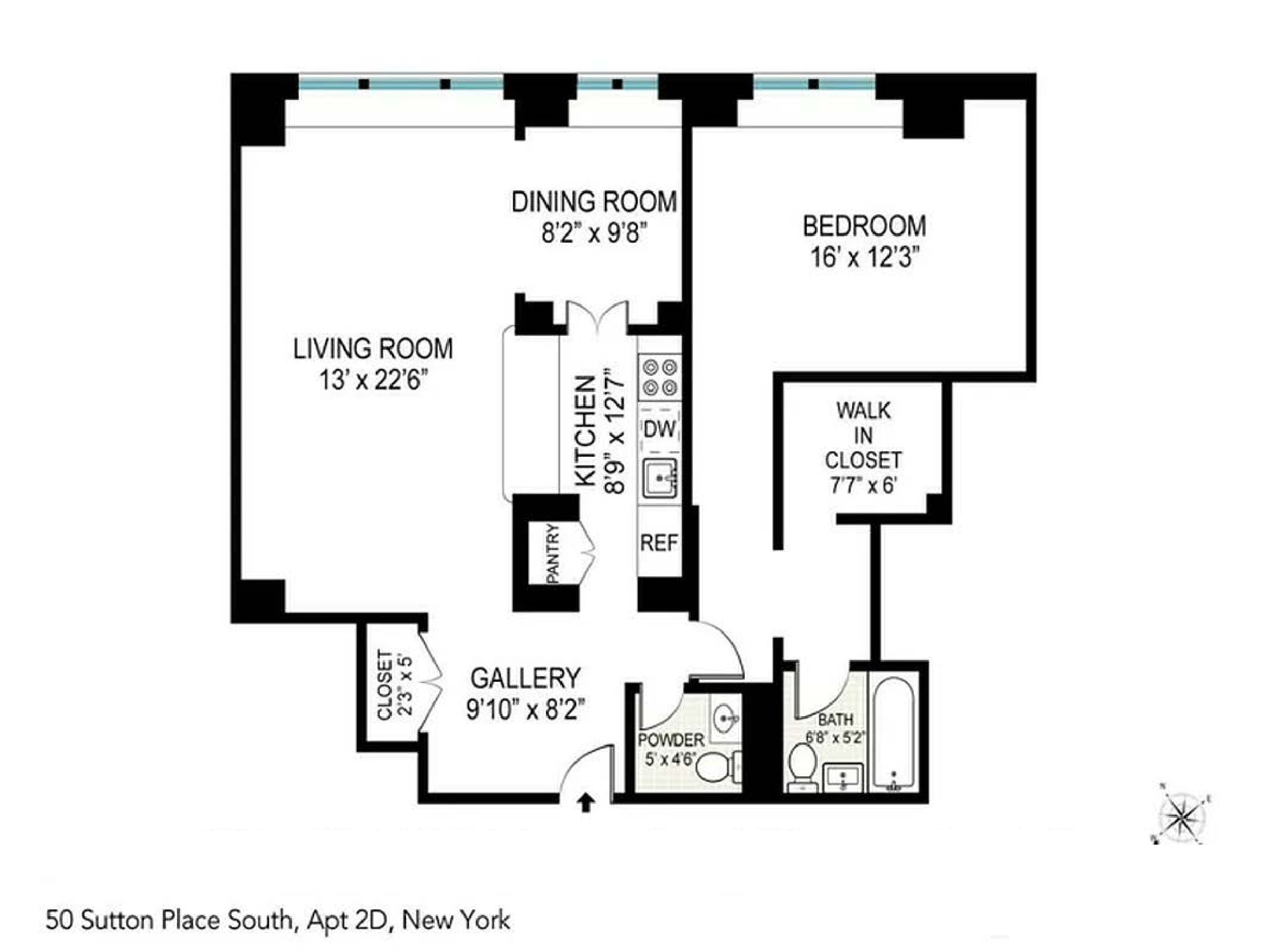 50 Sutton Place S 2D