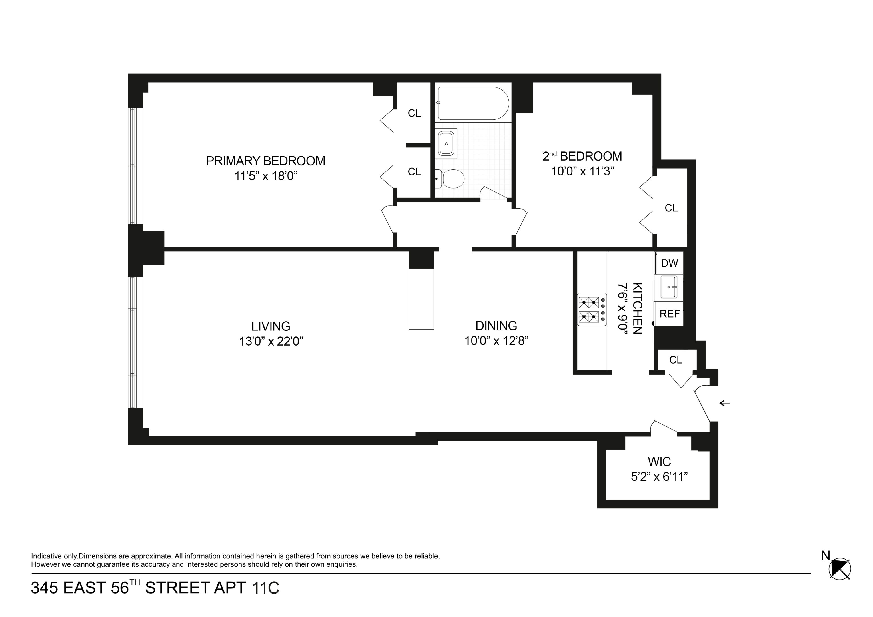 345 E 56th Street 11C