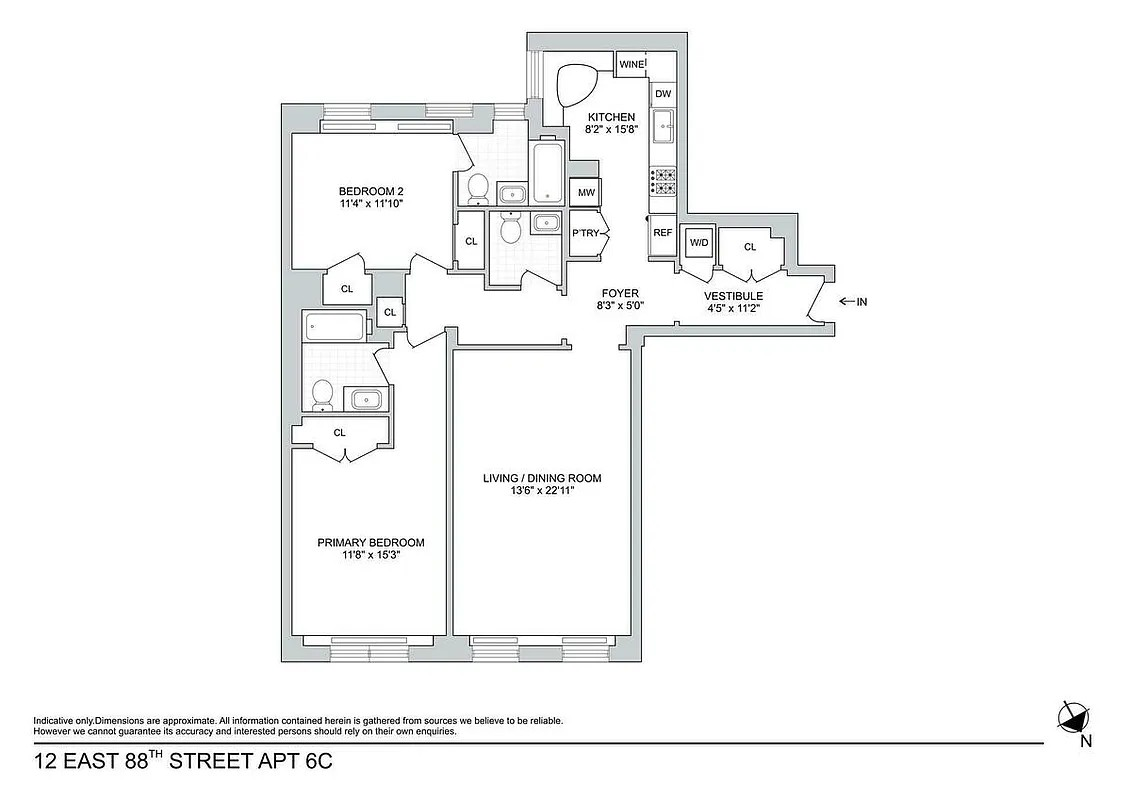 12 E 88th Street 6C