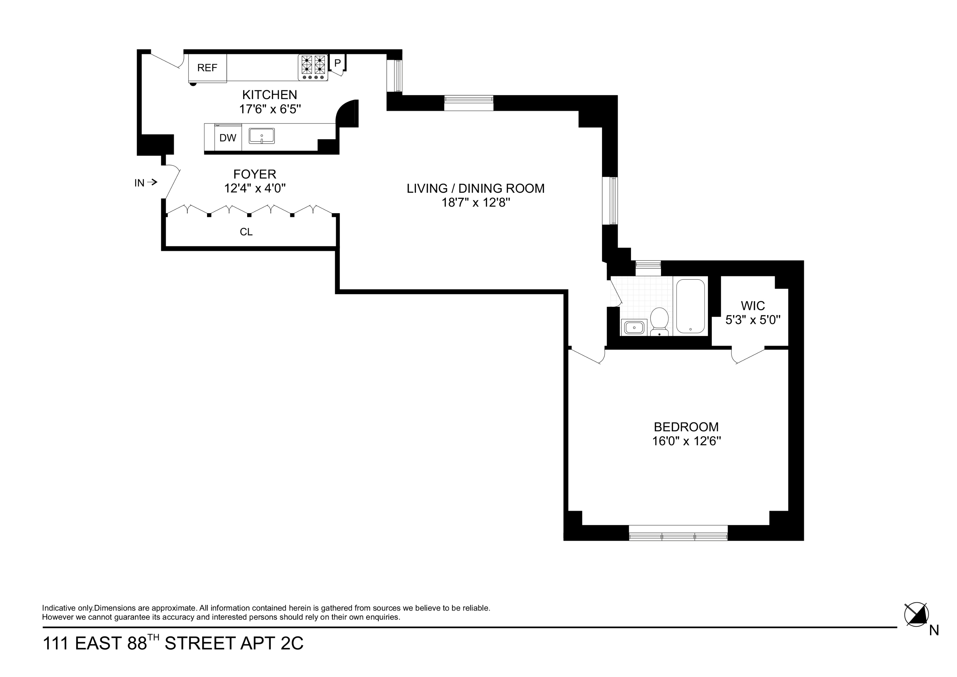 111 E 88th Street 2C