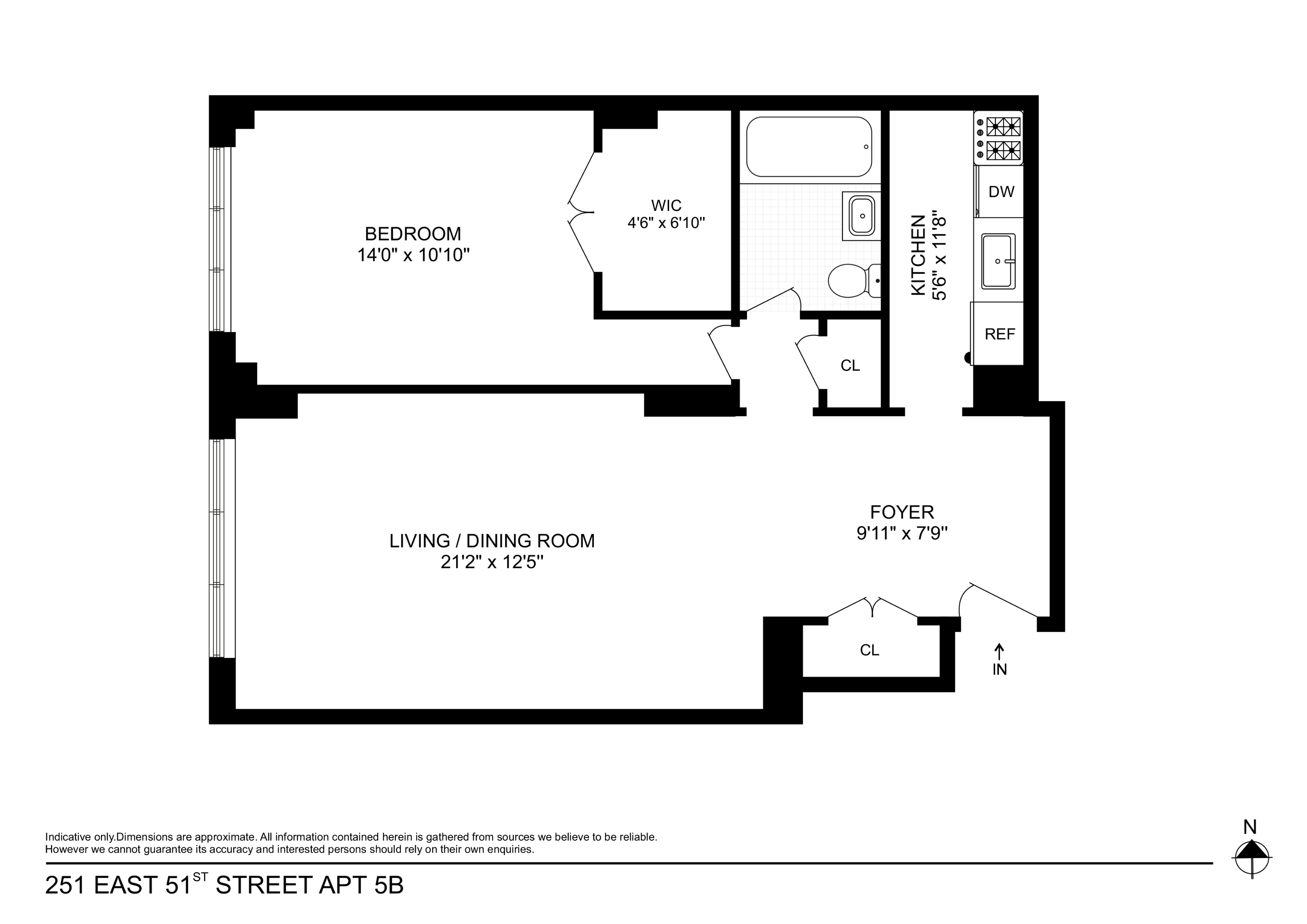 251 E 51st Street 5B