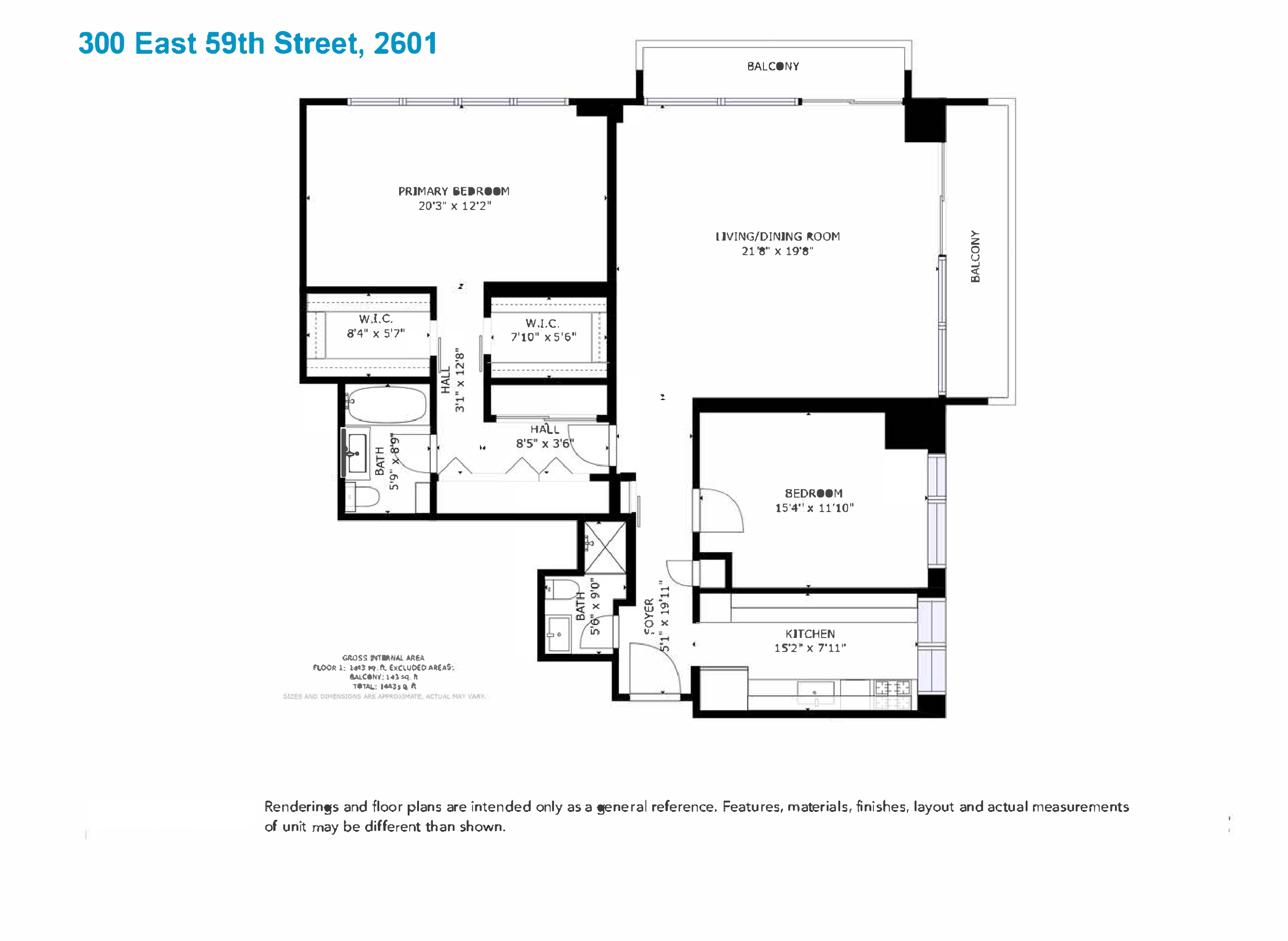 300 E 59th Street 2601