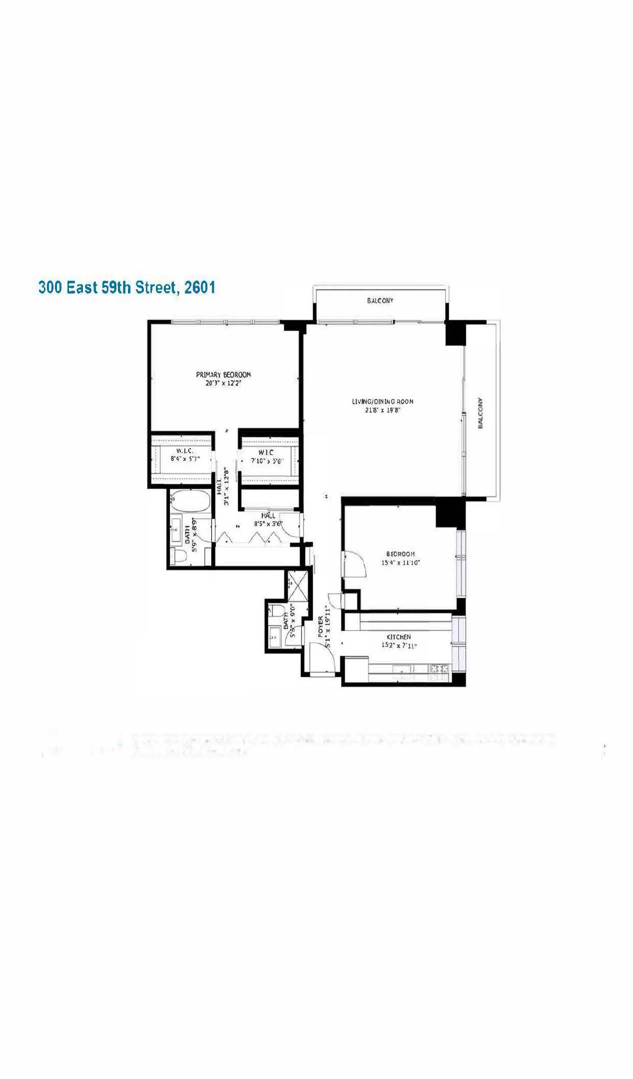 300 E 59th Street 2601