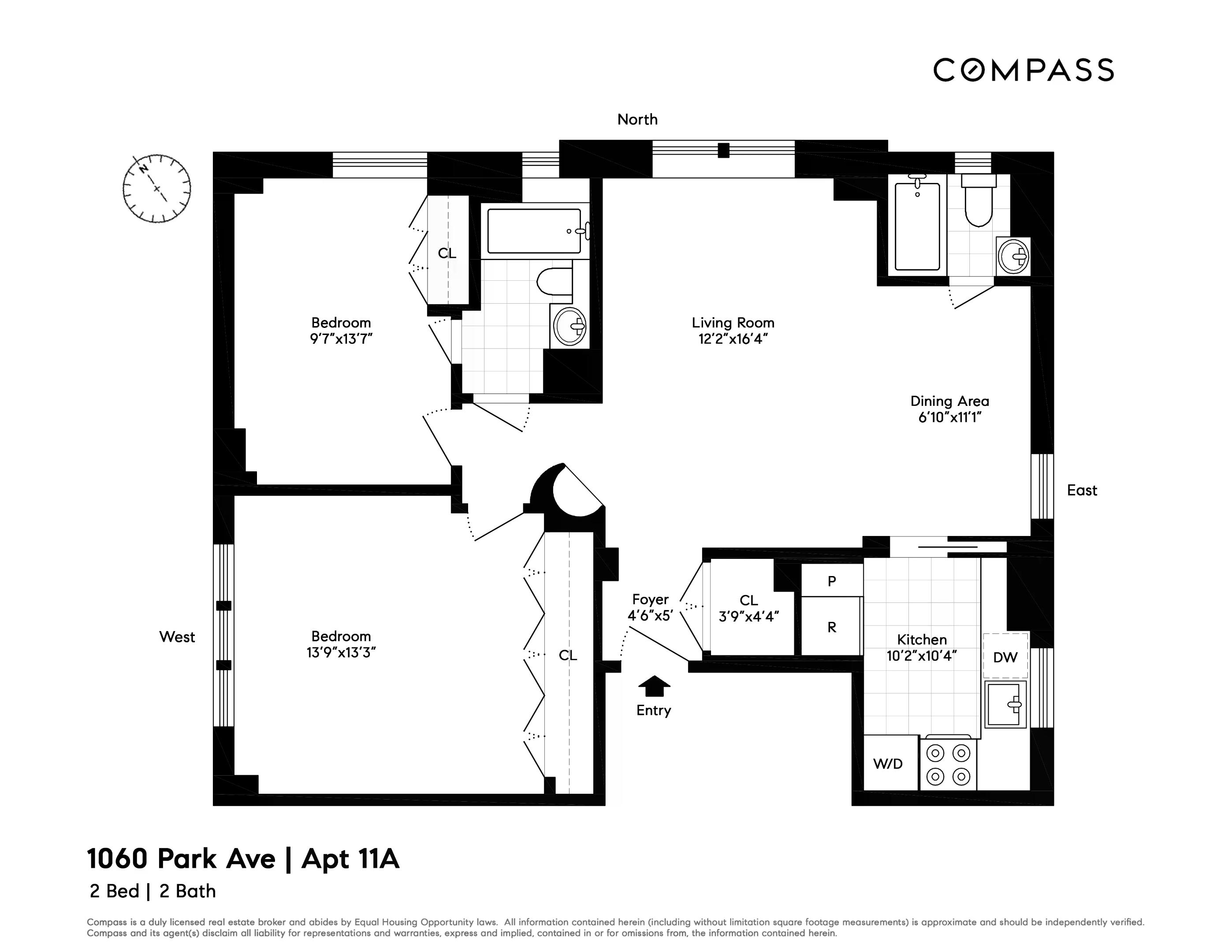 1060 Park Avenue 11A