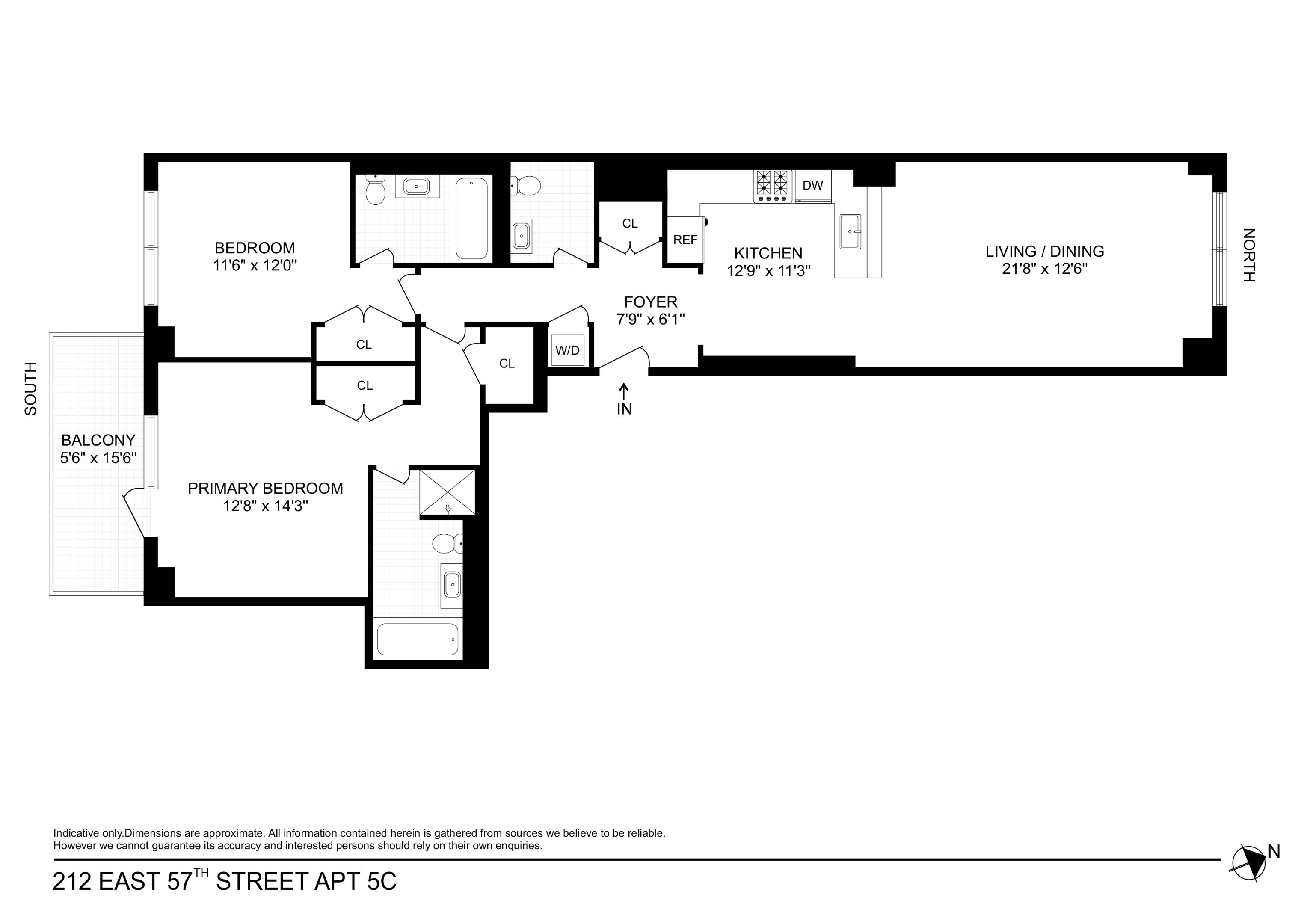 212 E 57th Street 5C