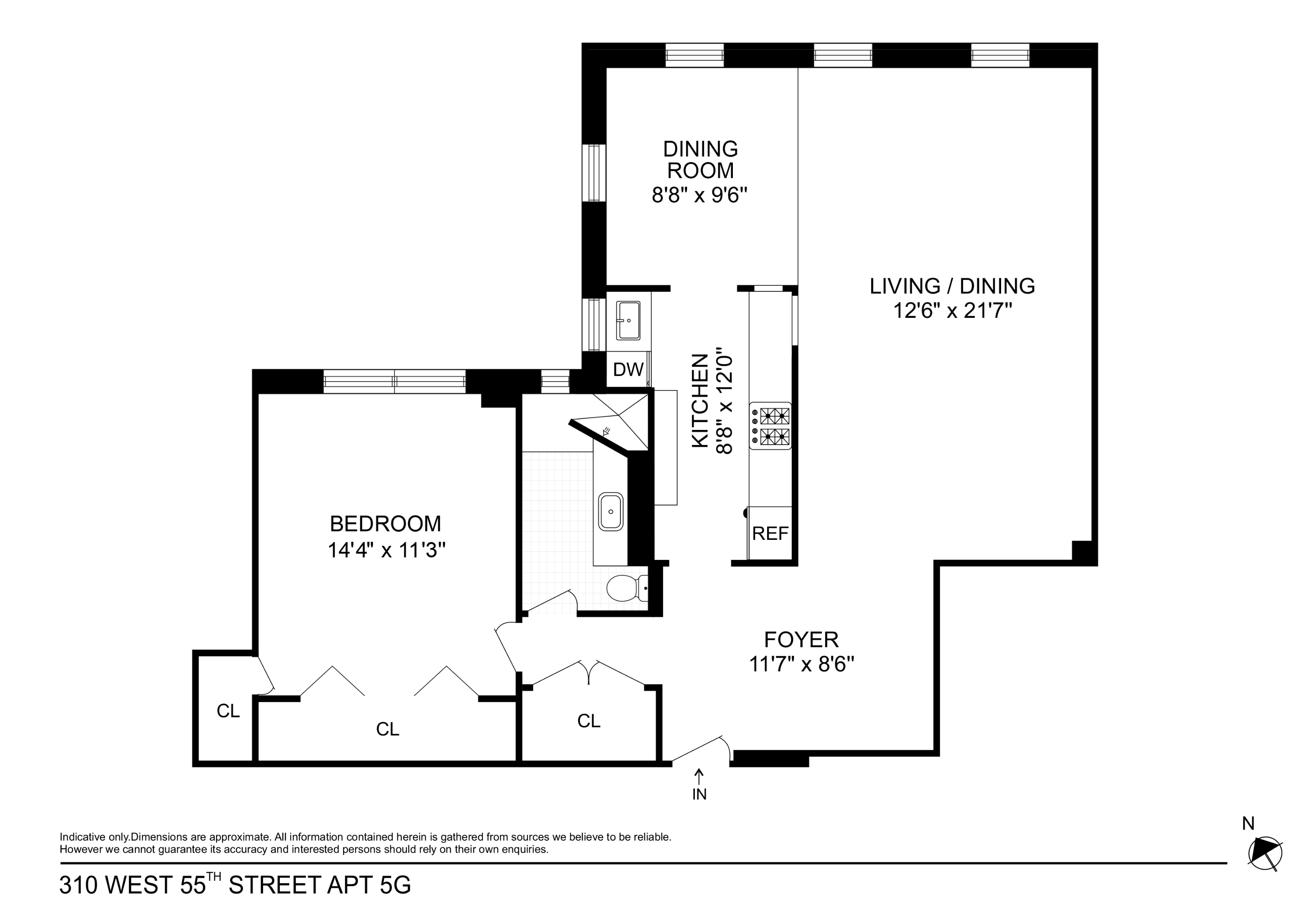 310 W 55th Street 5G