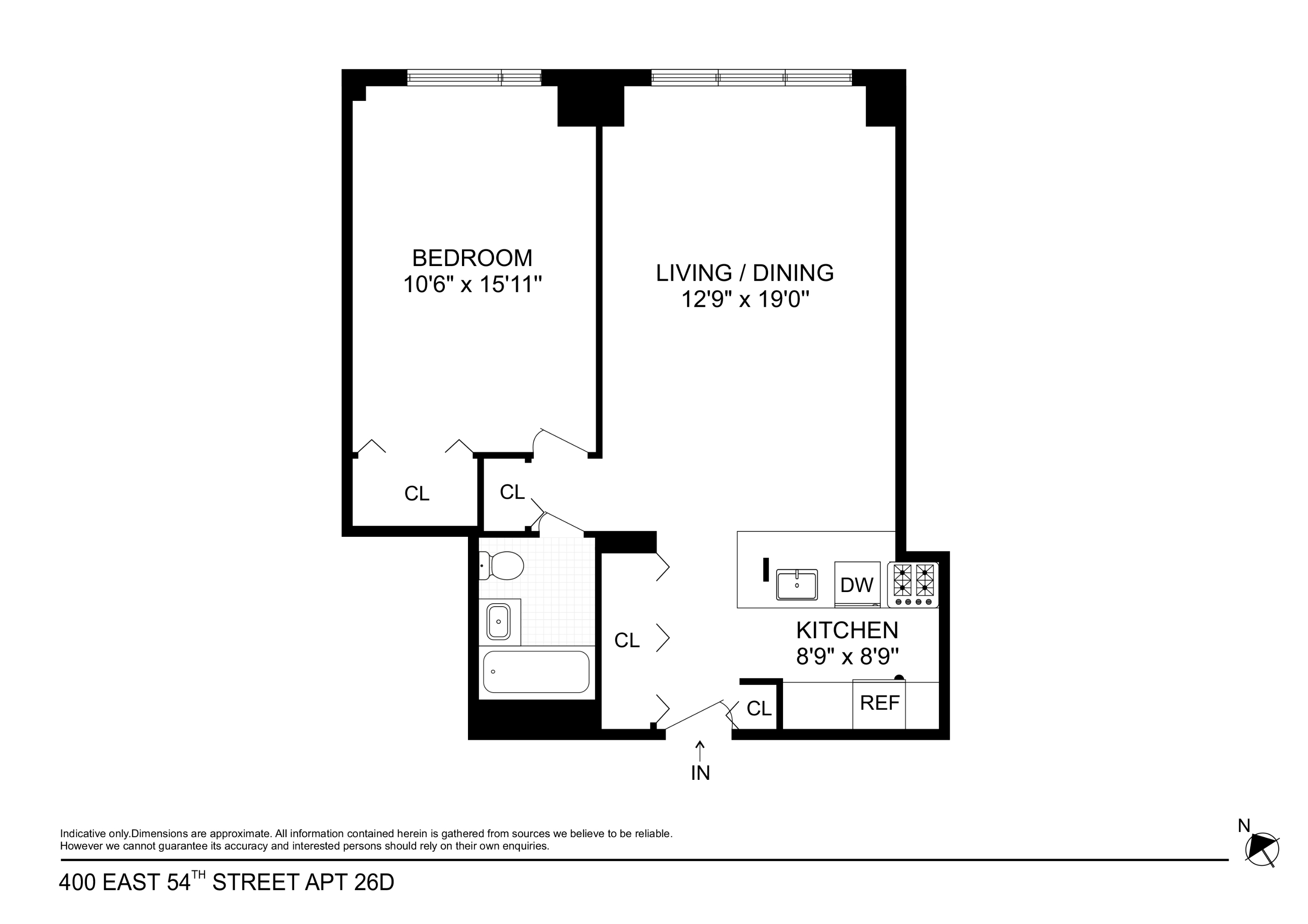 400 E 54th Street 26D