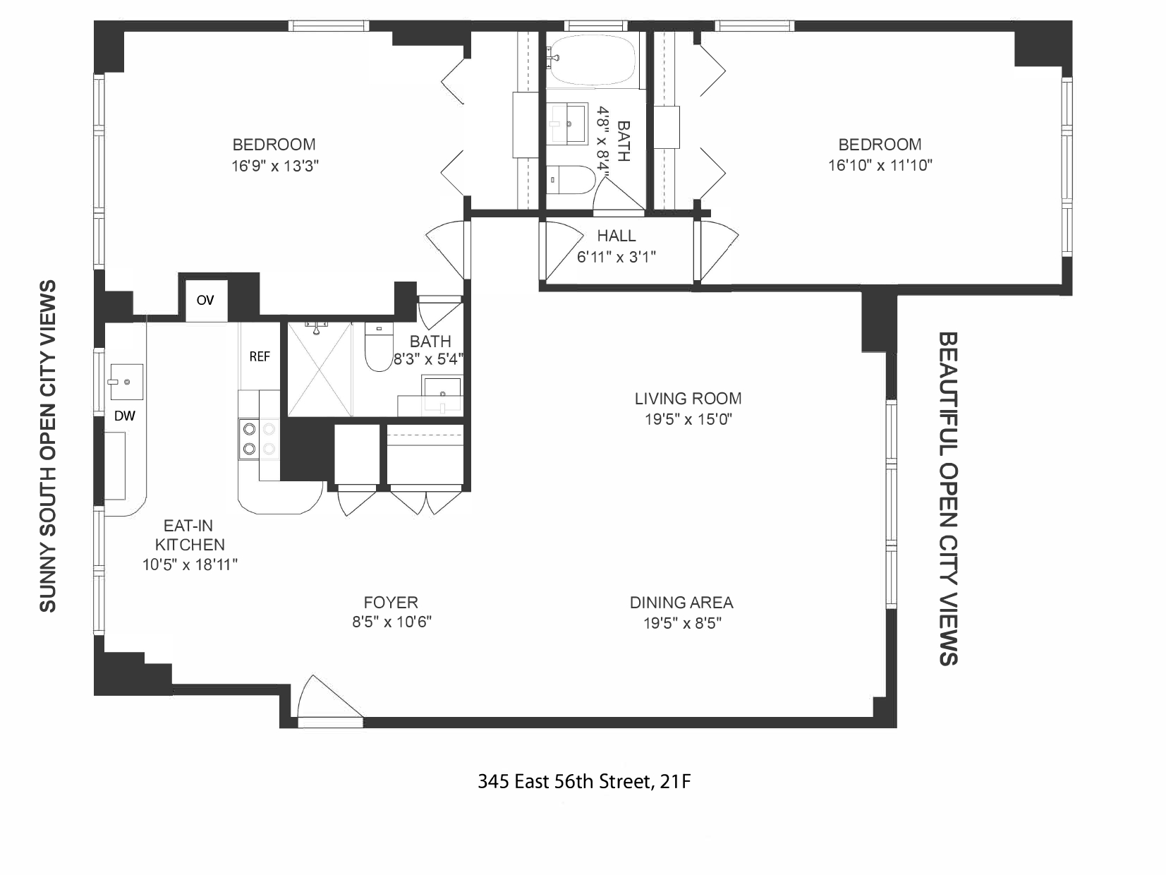 345 E 56th Street 21F