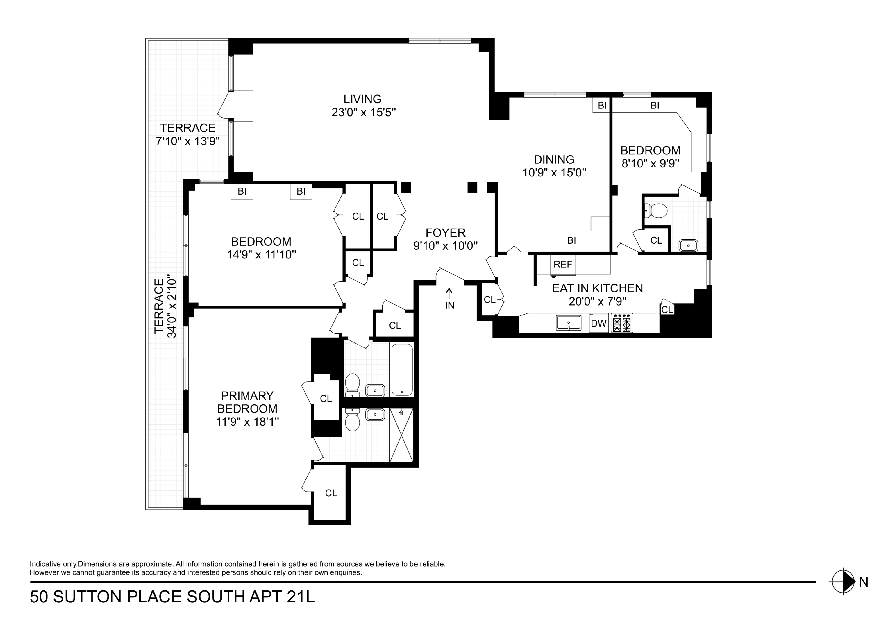 50 Sutton Place S 21L