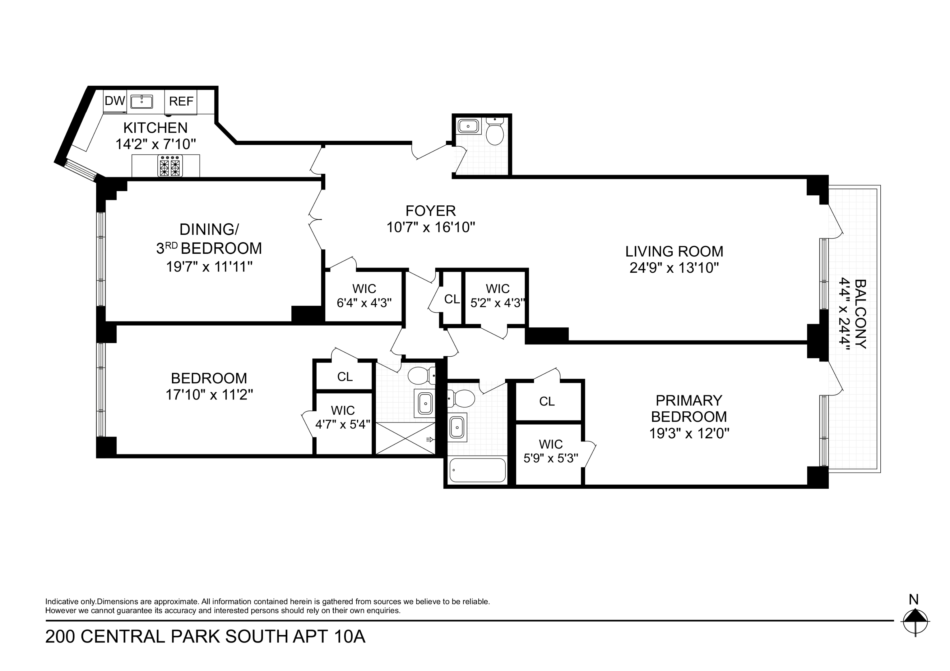 200 Central Park S 10A