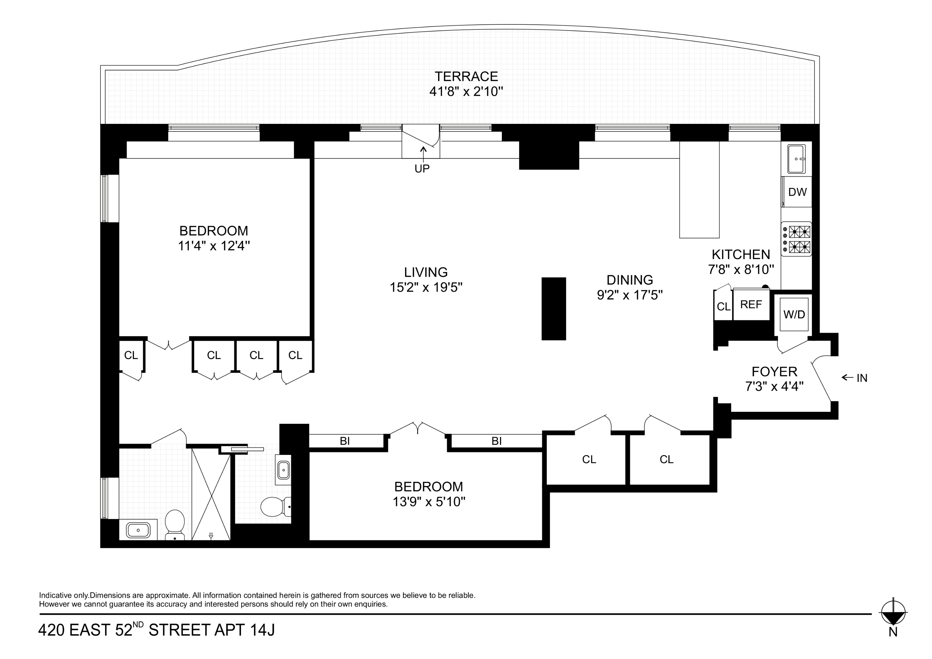 400 E 52nd Street 14J