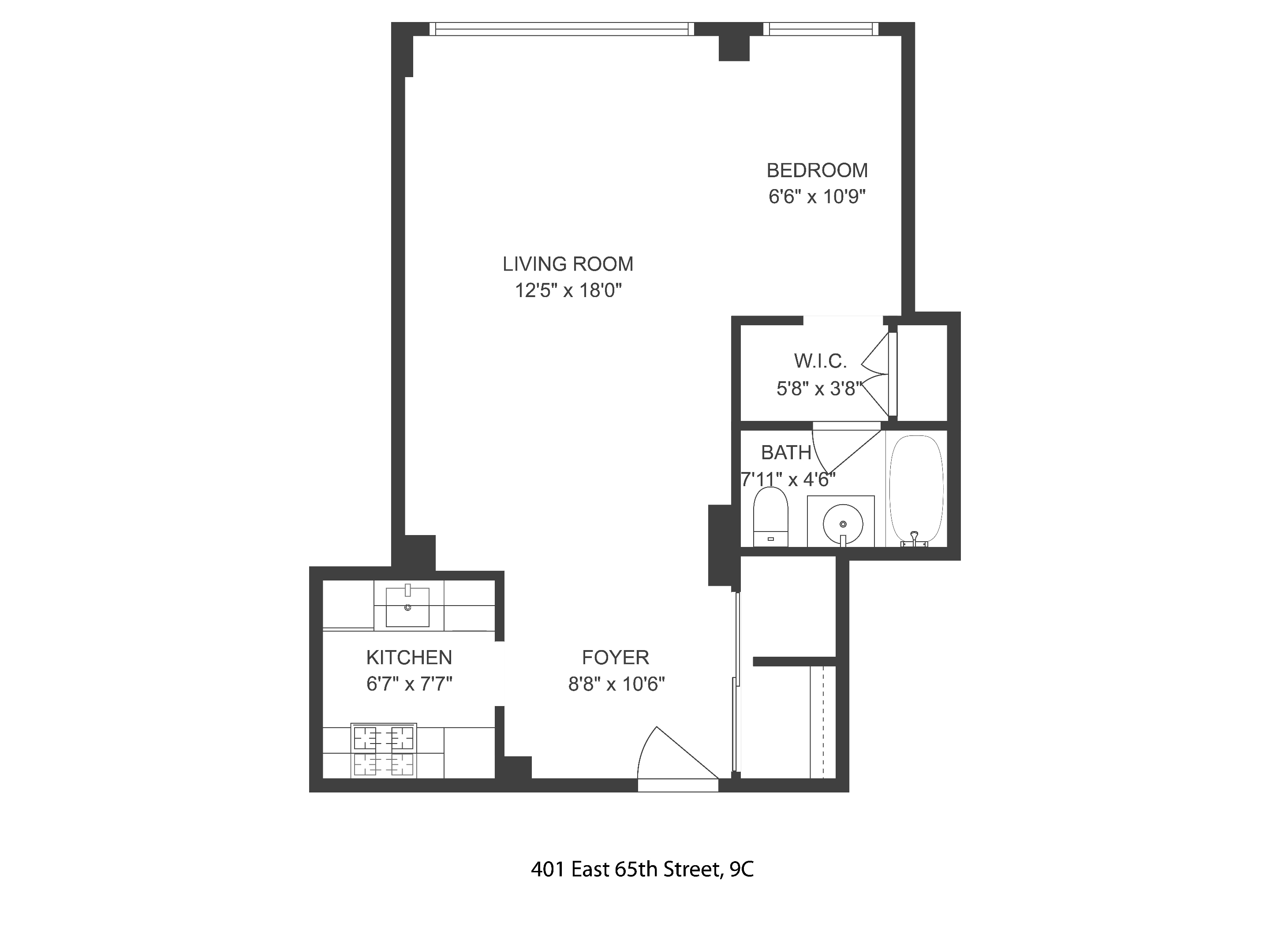 401 E 65th Street 9C