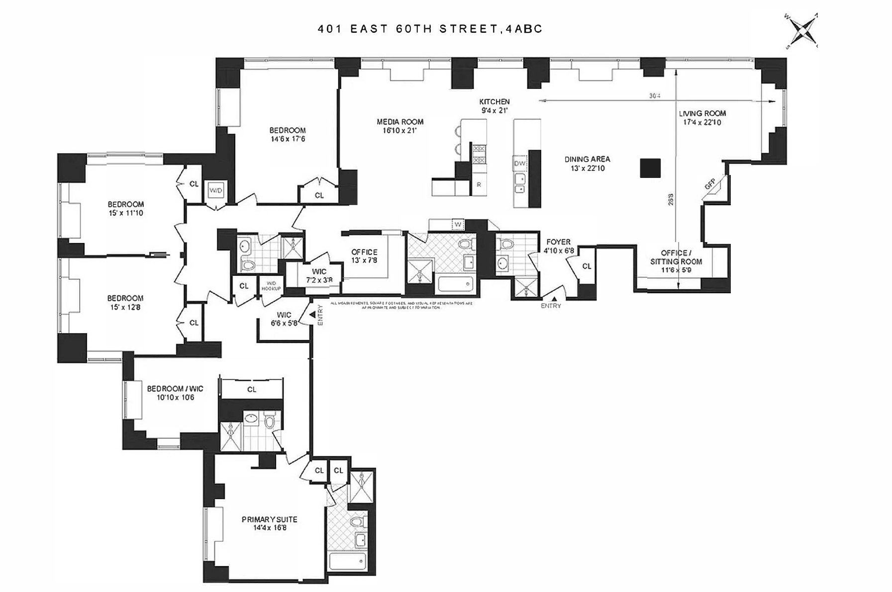 401 E 60th Street 4ABC