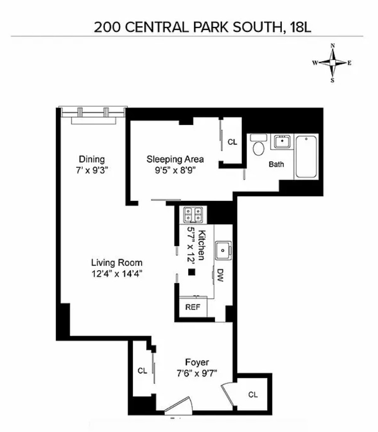 200 Central Park S 18L