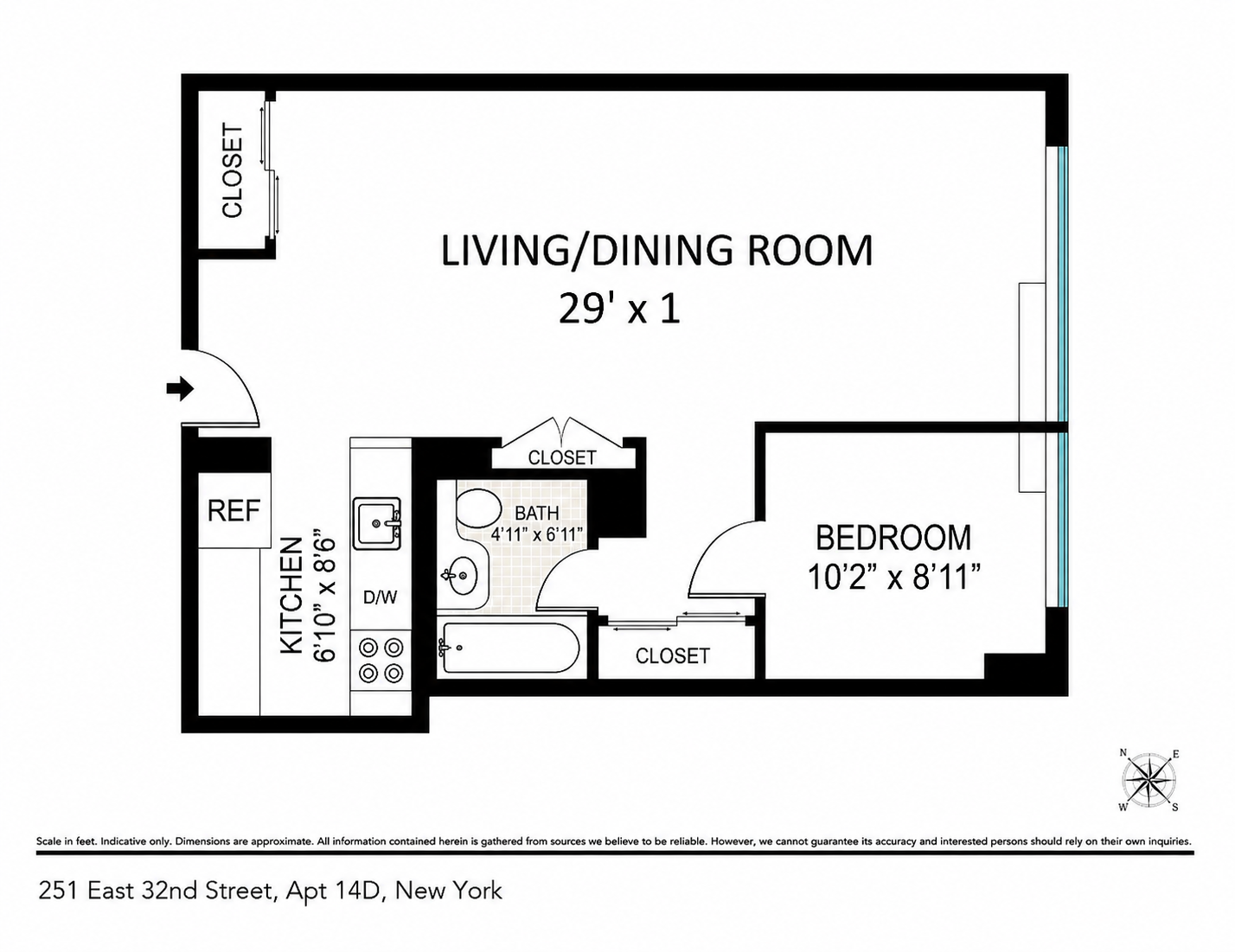251 E 32nd Street 14D
