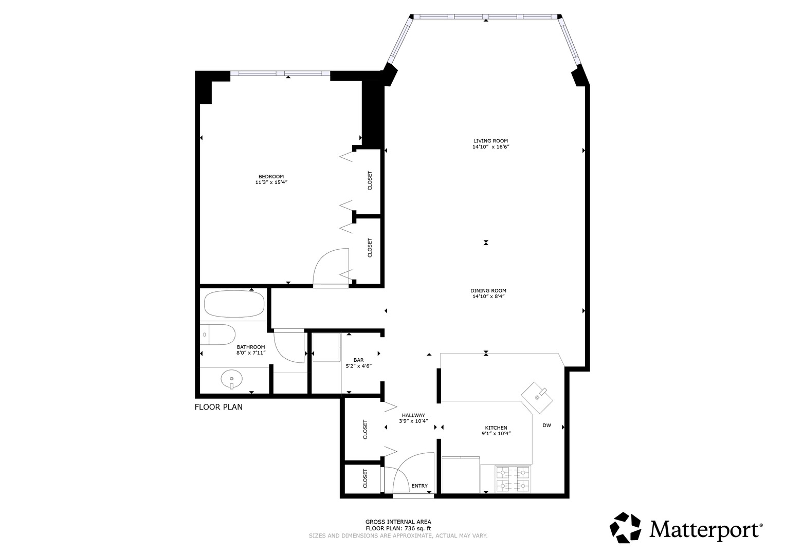 525 W Hawthorne Place Unit: 2606