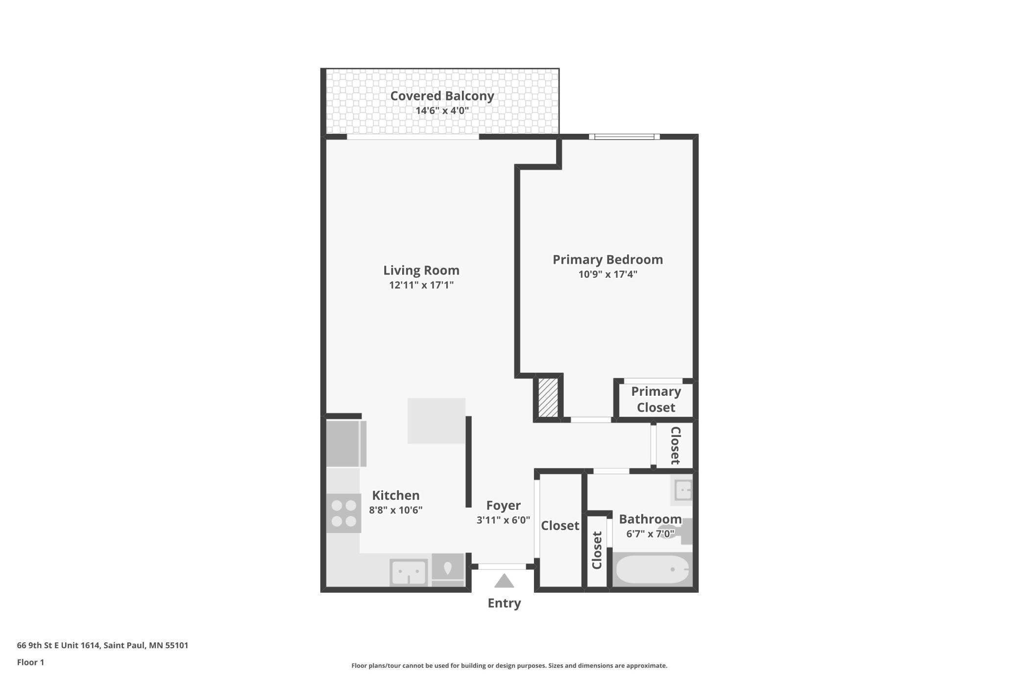 66 9th Street E Unit: 1614