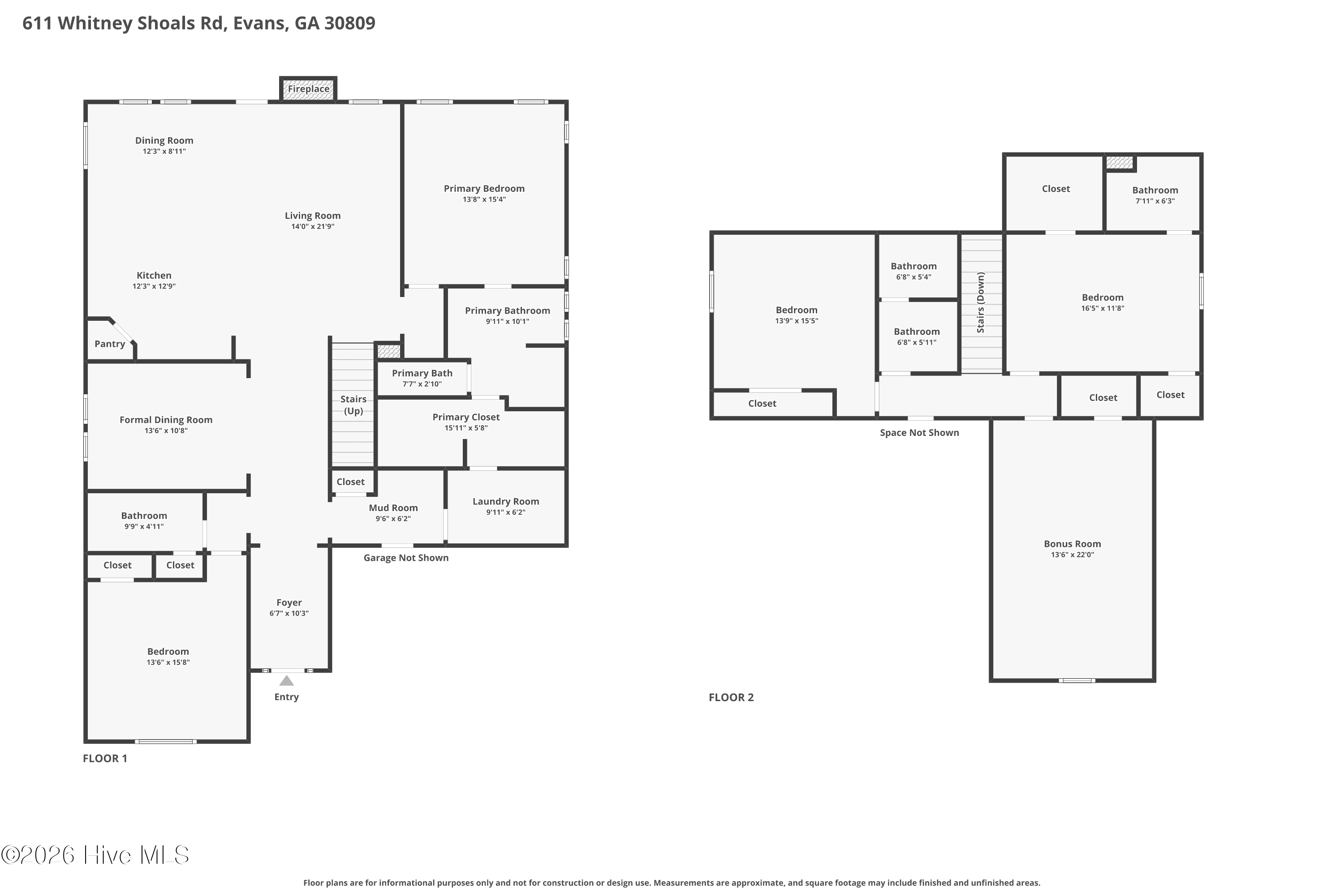 611 Whitney Shoals Road