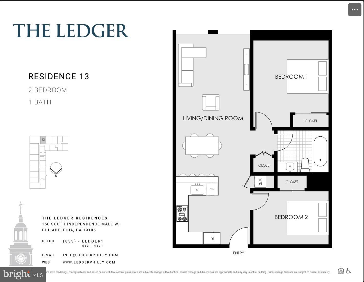 150 S INDEPENDENCE MALL W 1013