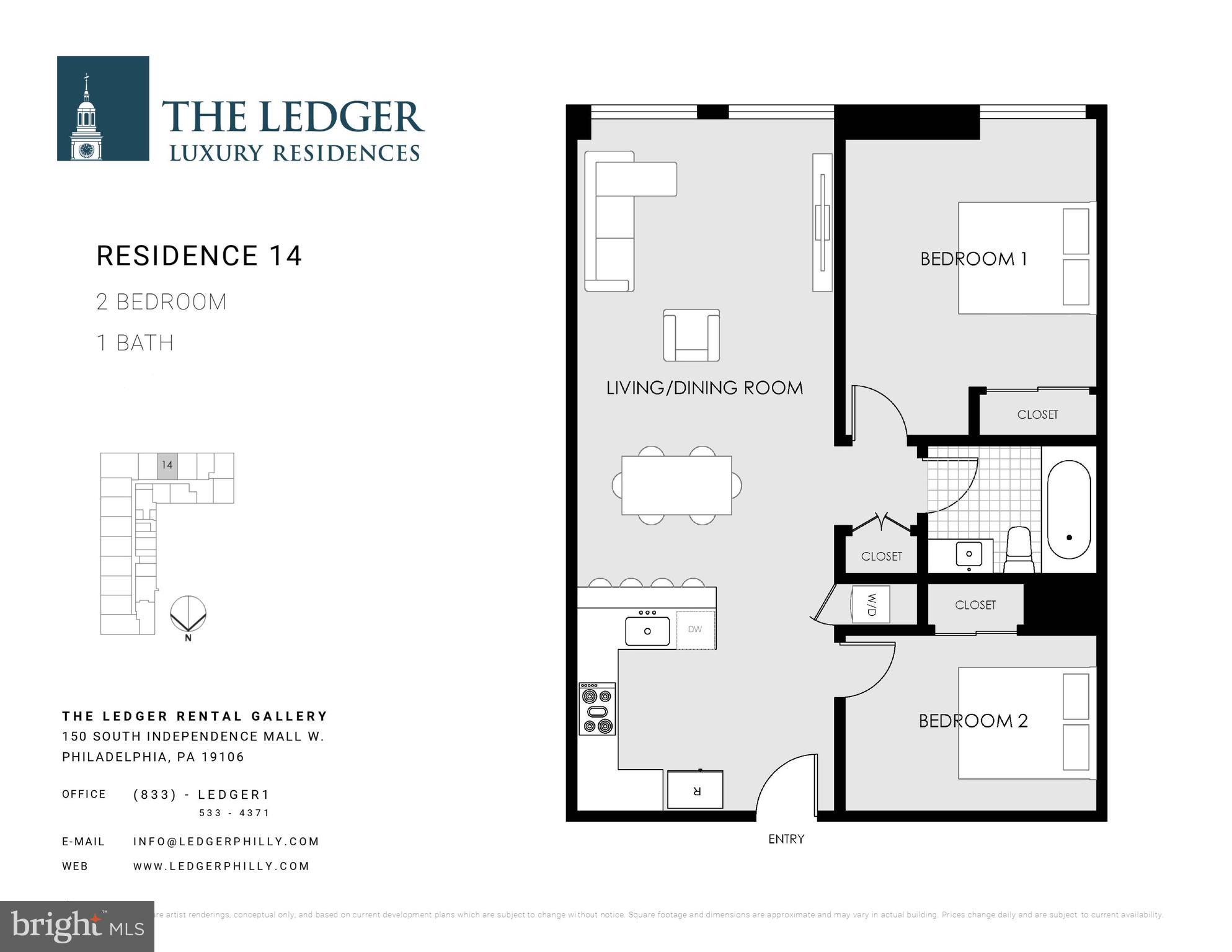 150 S INDEPENDENCE MALL W 1011