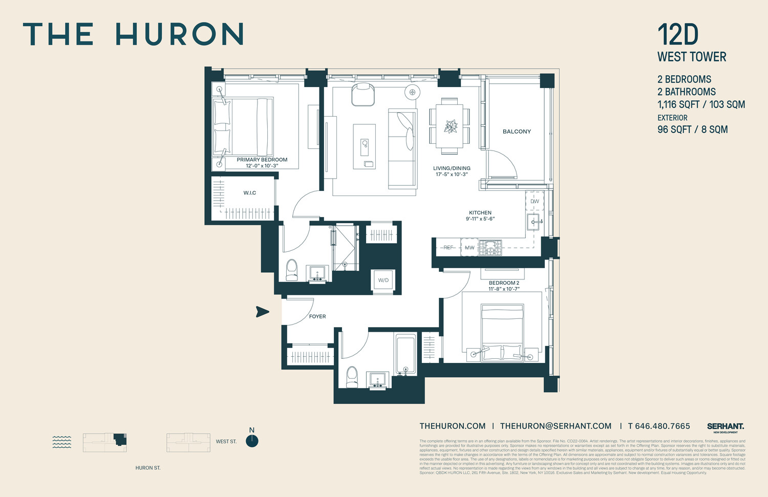 29 HURON Street 12DW