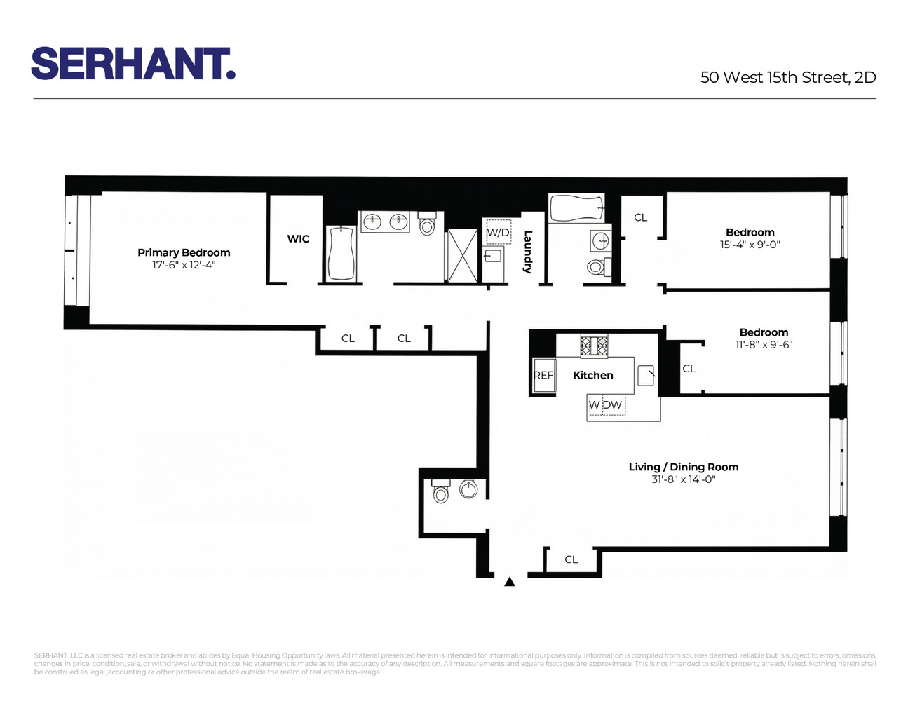50 W 15TH Street 2D