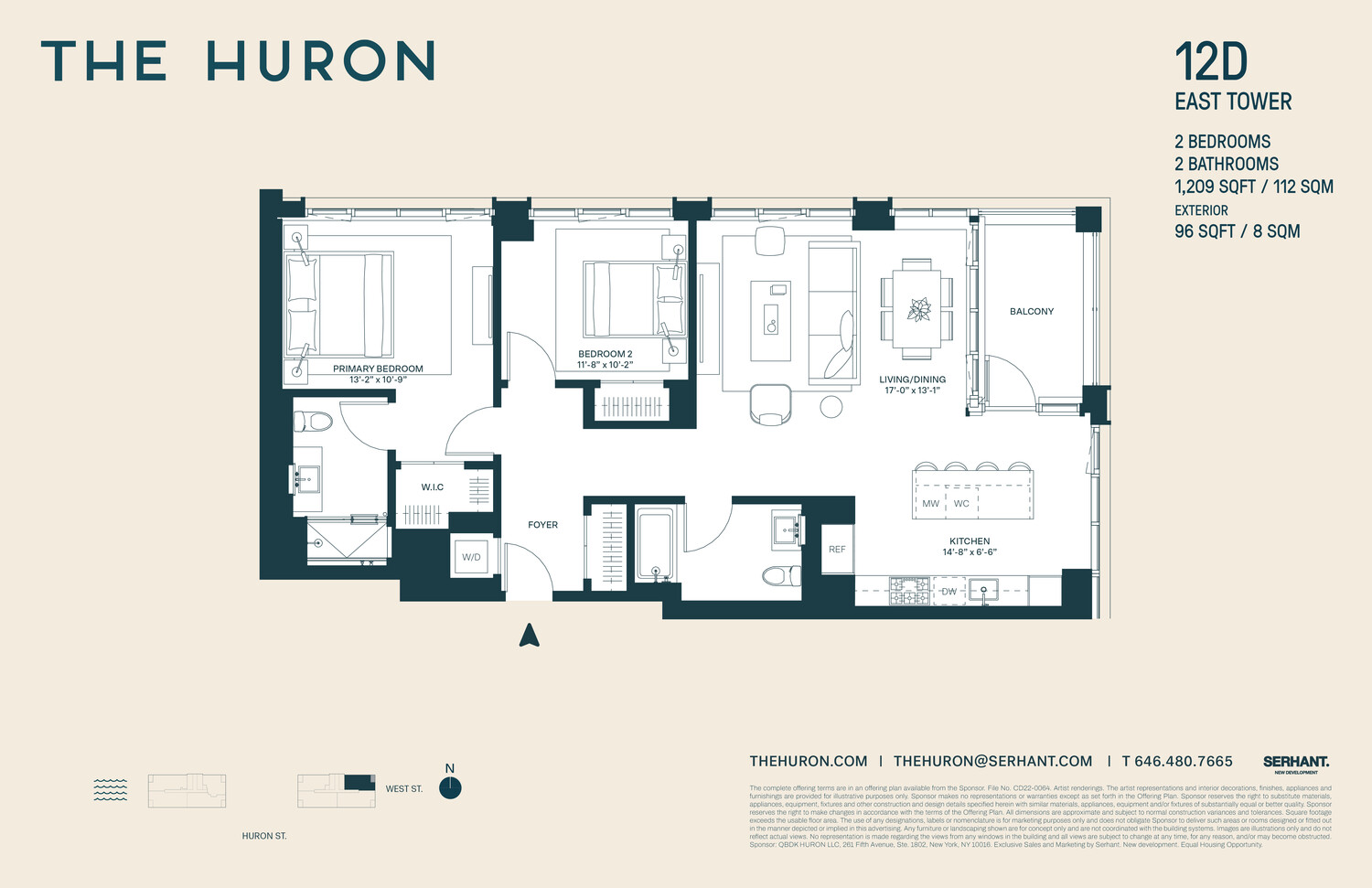 29 HURON Street 12DE
