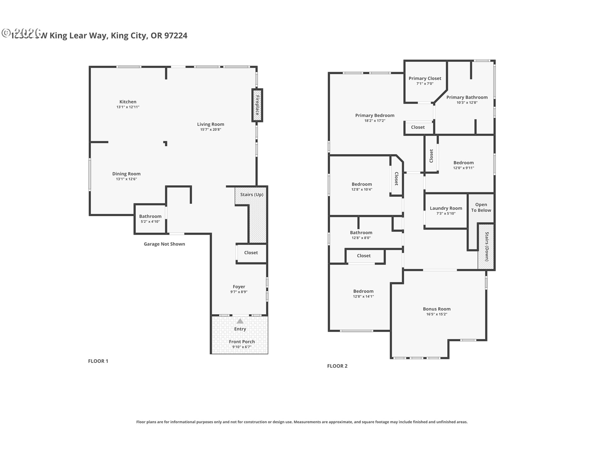 13386 SW KING LEAR WAY