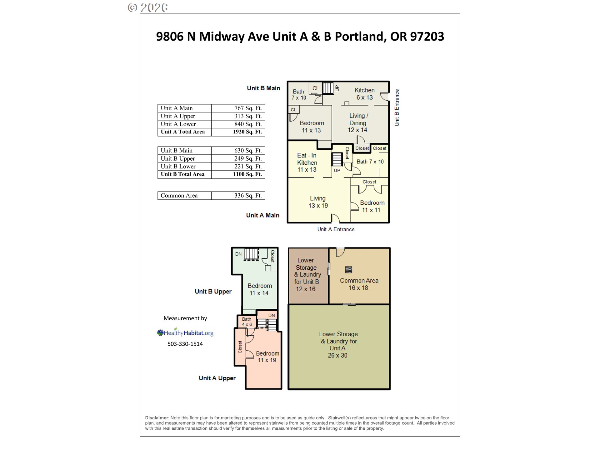 9806/9820 N MIDWAY AVE