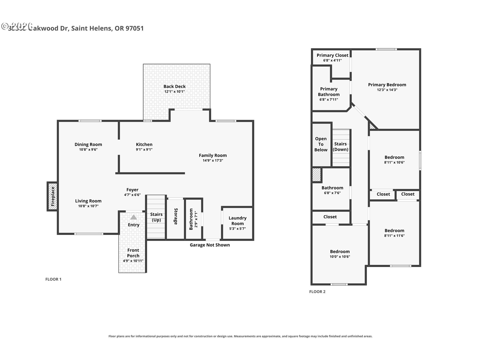 35365 OAKWOOD DR, St. Helens